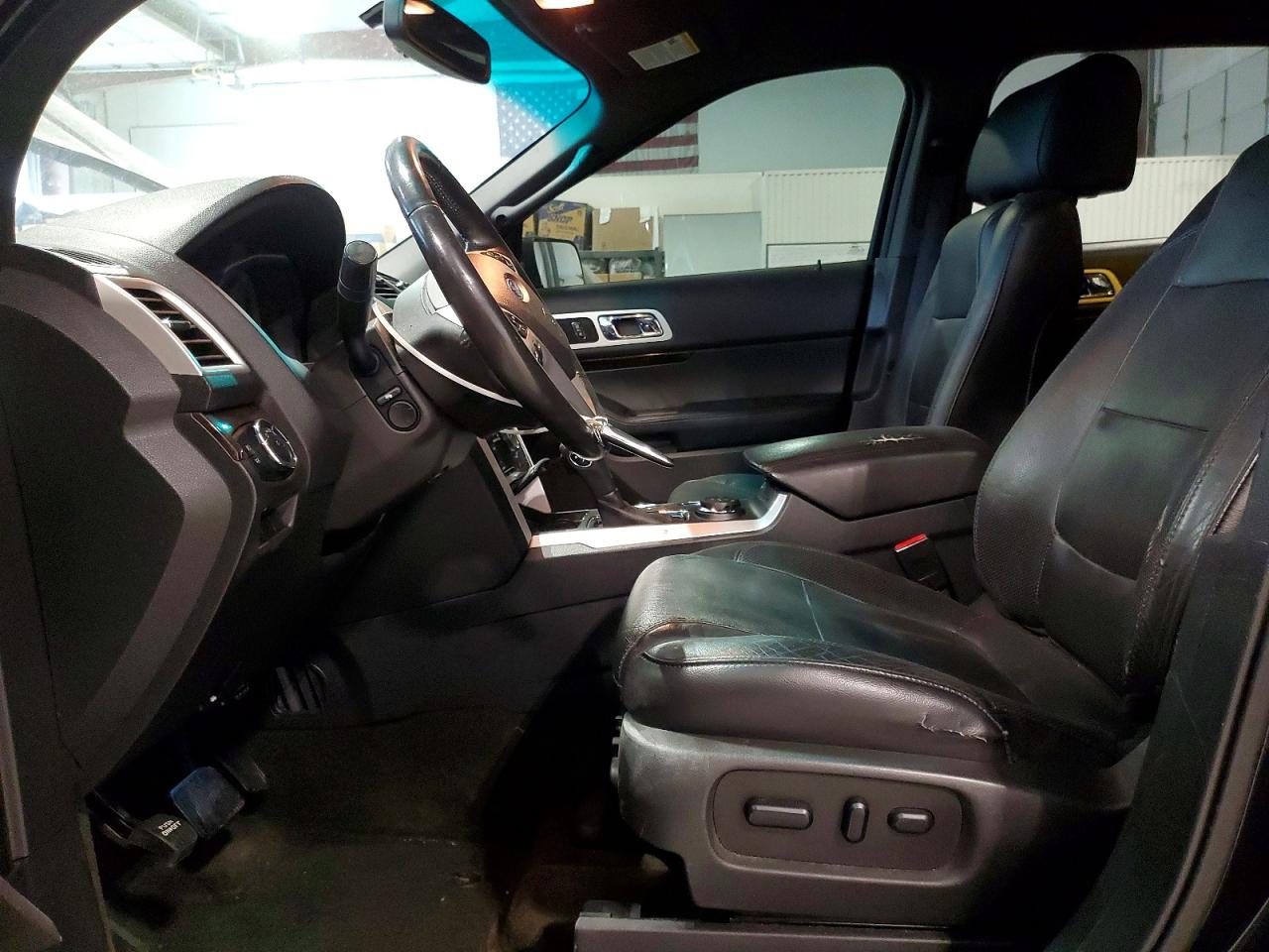 2013 Ford Explorer Black vin: 1FM5K8F89DGB83337