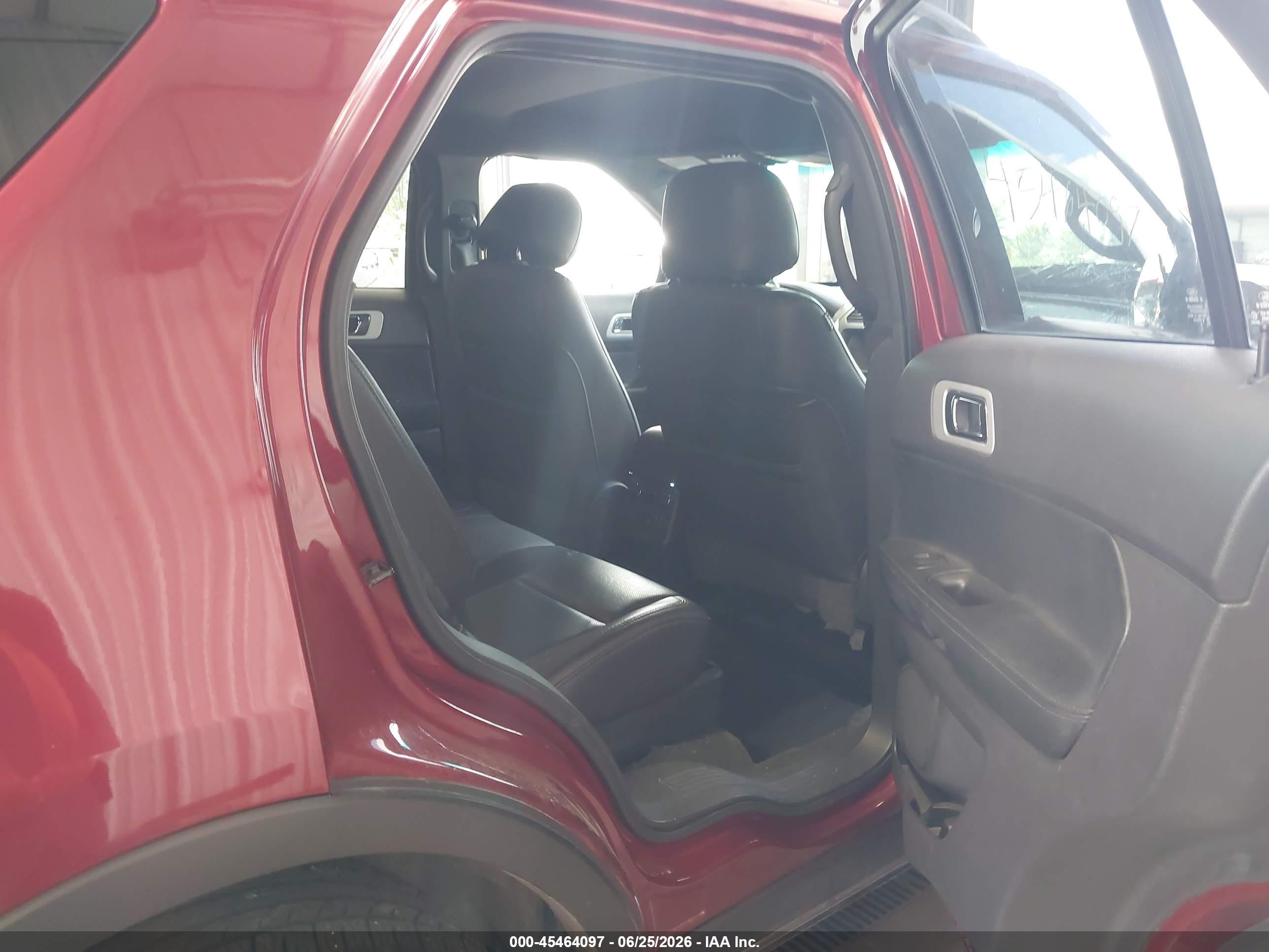 2013 Ford Explorer Limited Red vin: 1FM5K8F89DGC15087