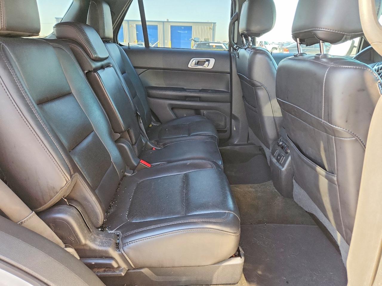 2013 Ford Explorer Limited White vin: 1FM5K8F89DGC20127