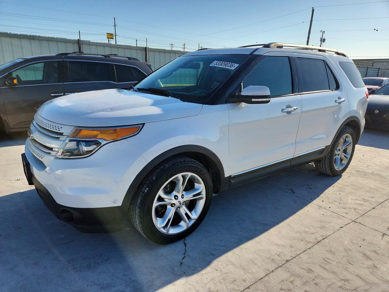 2013 Ford Explorer Limited Белый vin: 1FM5K8F89DGC20127