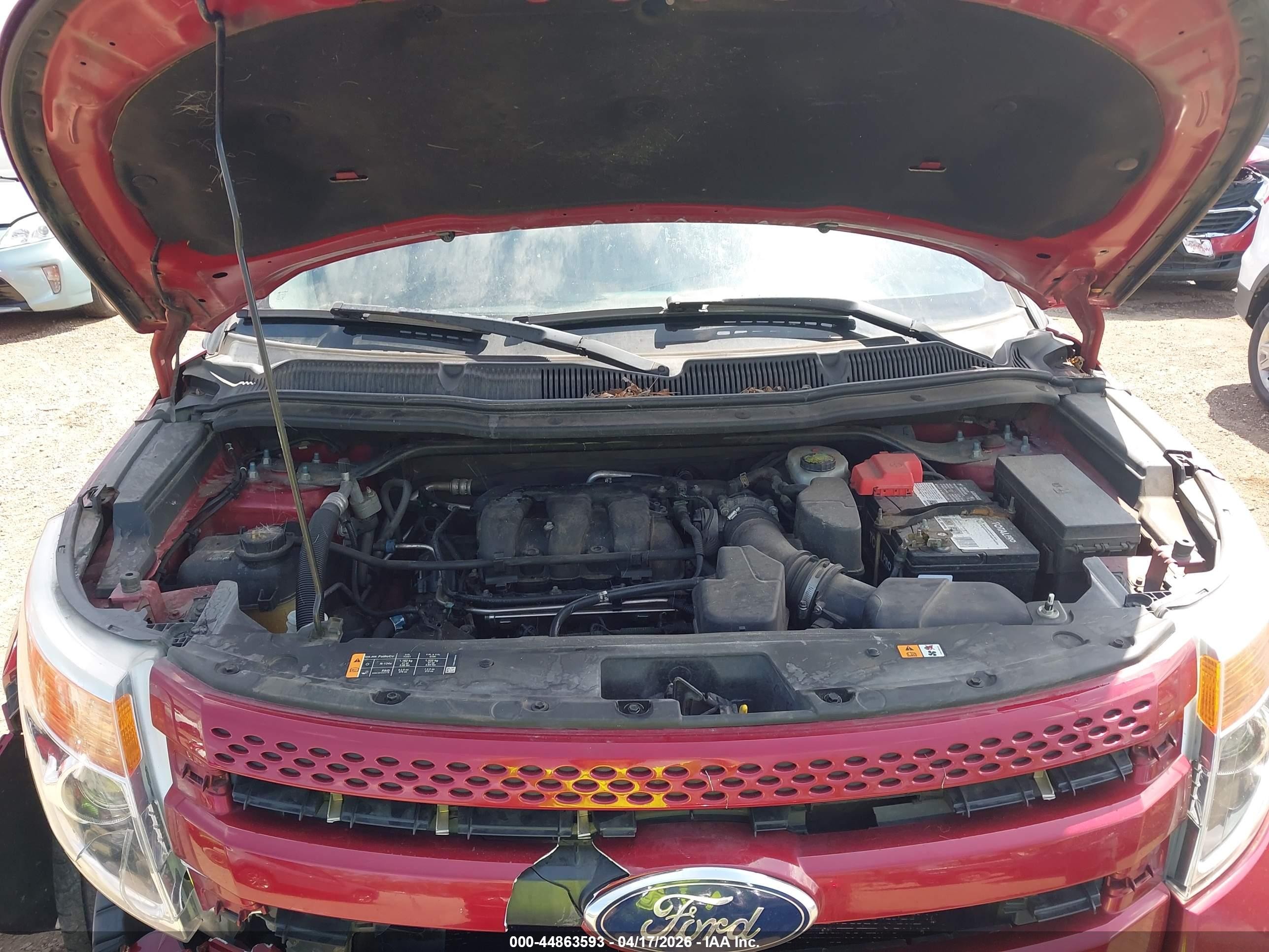 2013 Ford Explorer Limited Red vin: 1FM5K8F89DGC59400