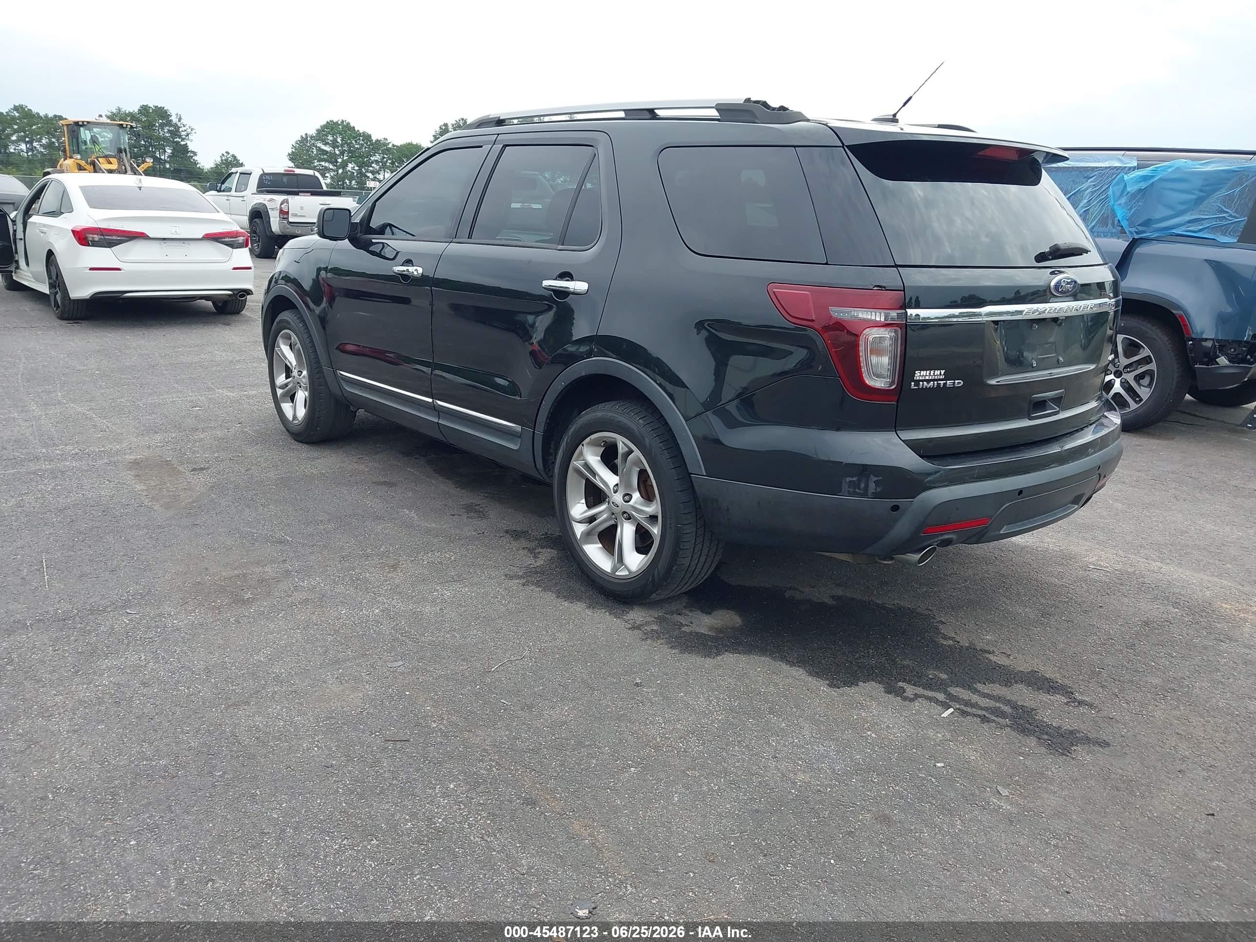 2014 Ford Explorer Limited Black vin: 1FM5K8F89EGA14016