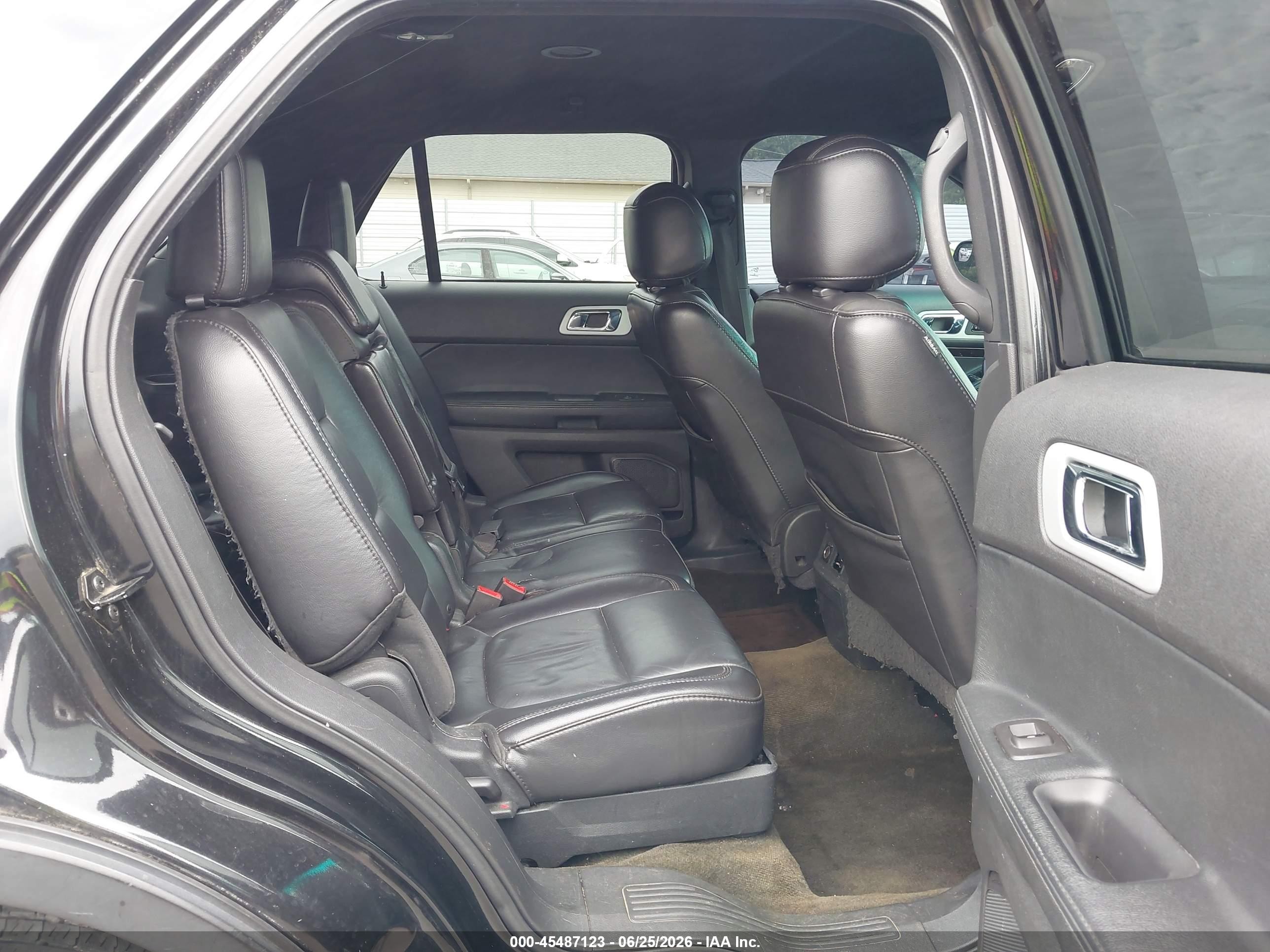 2014 Ford Explorer Limited Black vin: 1FM5K8F89EGA14016
