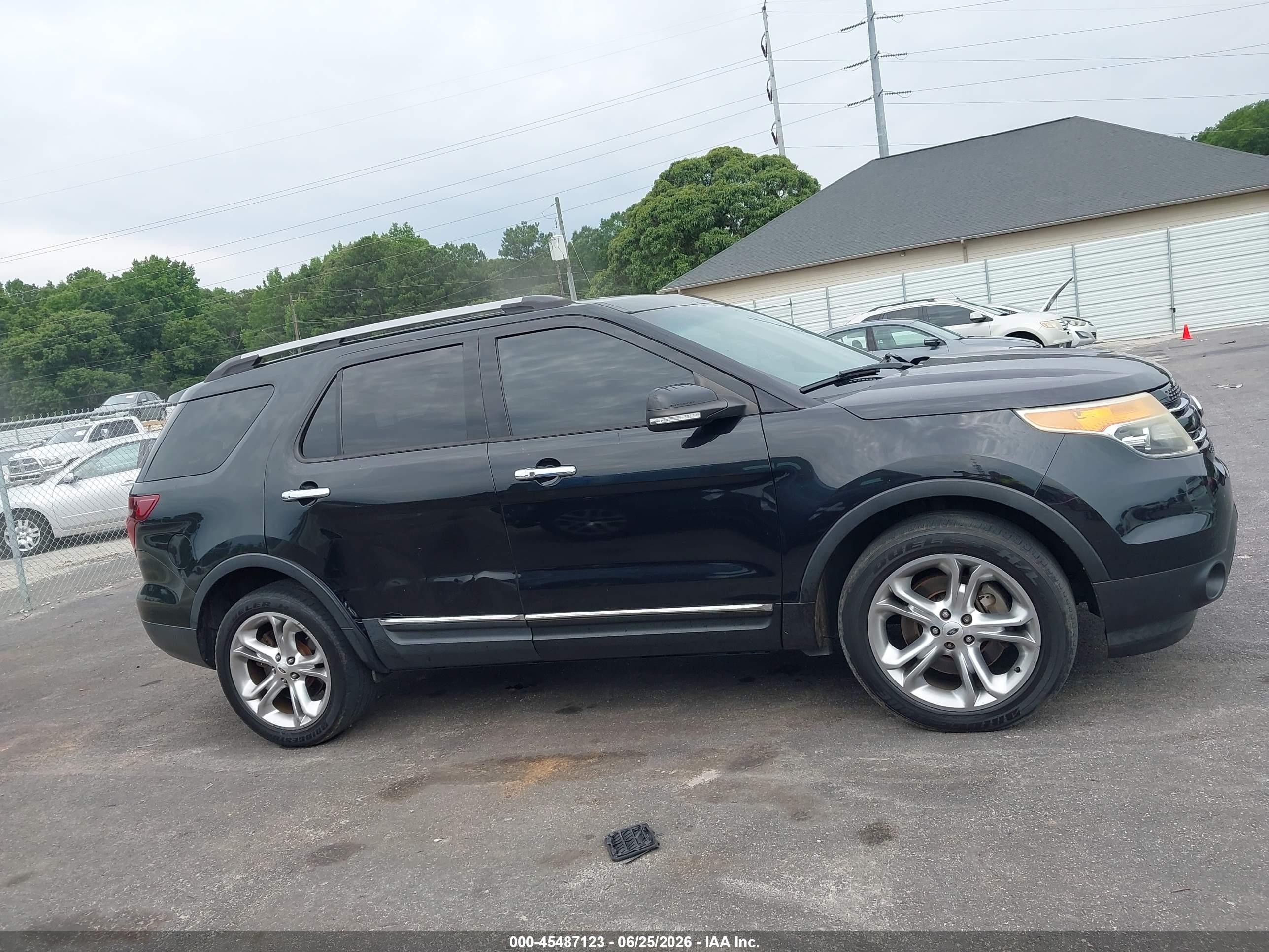 2014 Ford Explorer Limited Black vin: 1FM5K8F89EGA14016