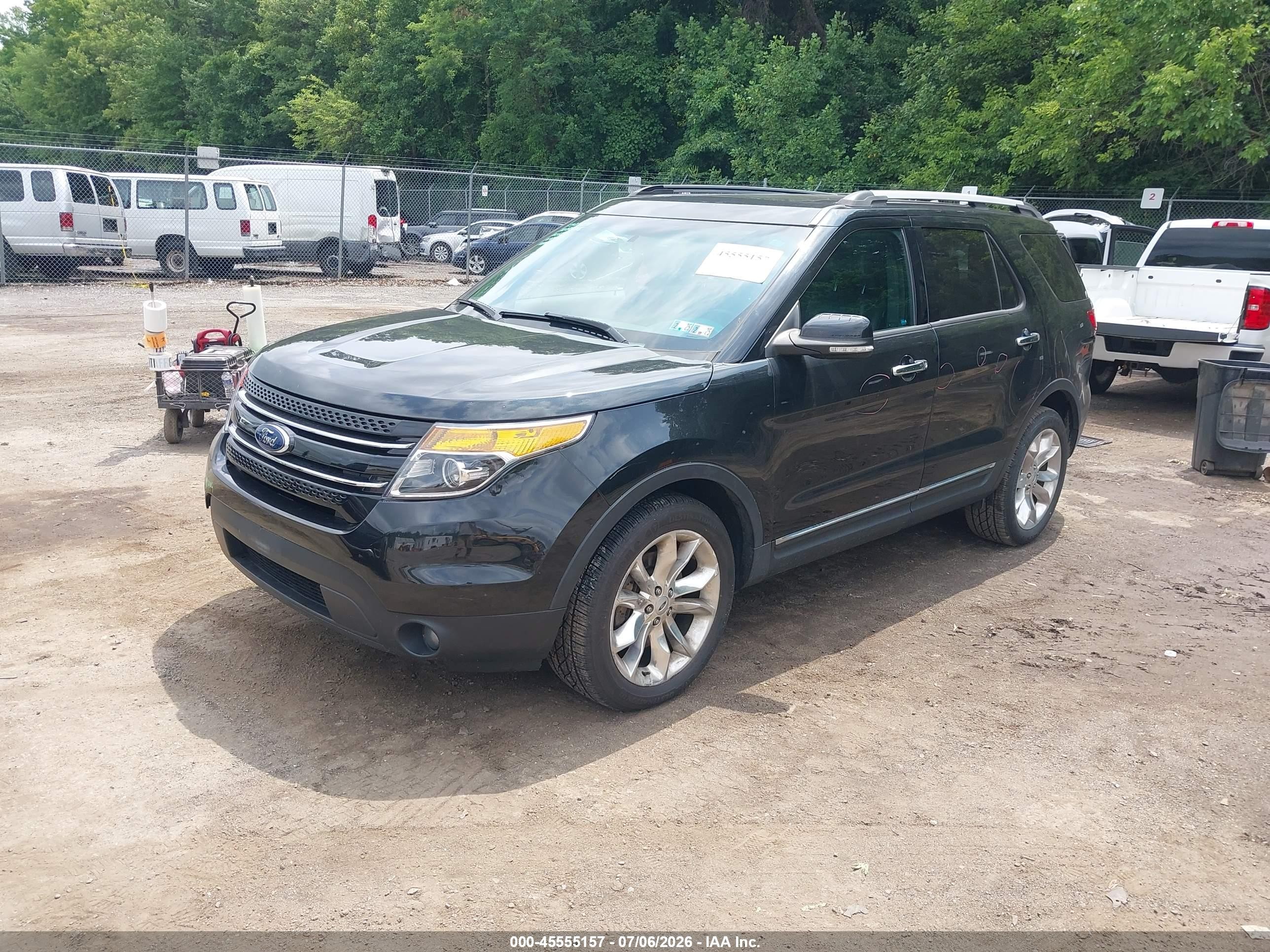 2014 Ford Explorer Limited Black vin: 1FM5K8F89EGA52426