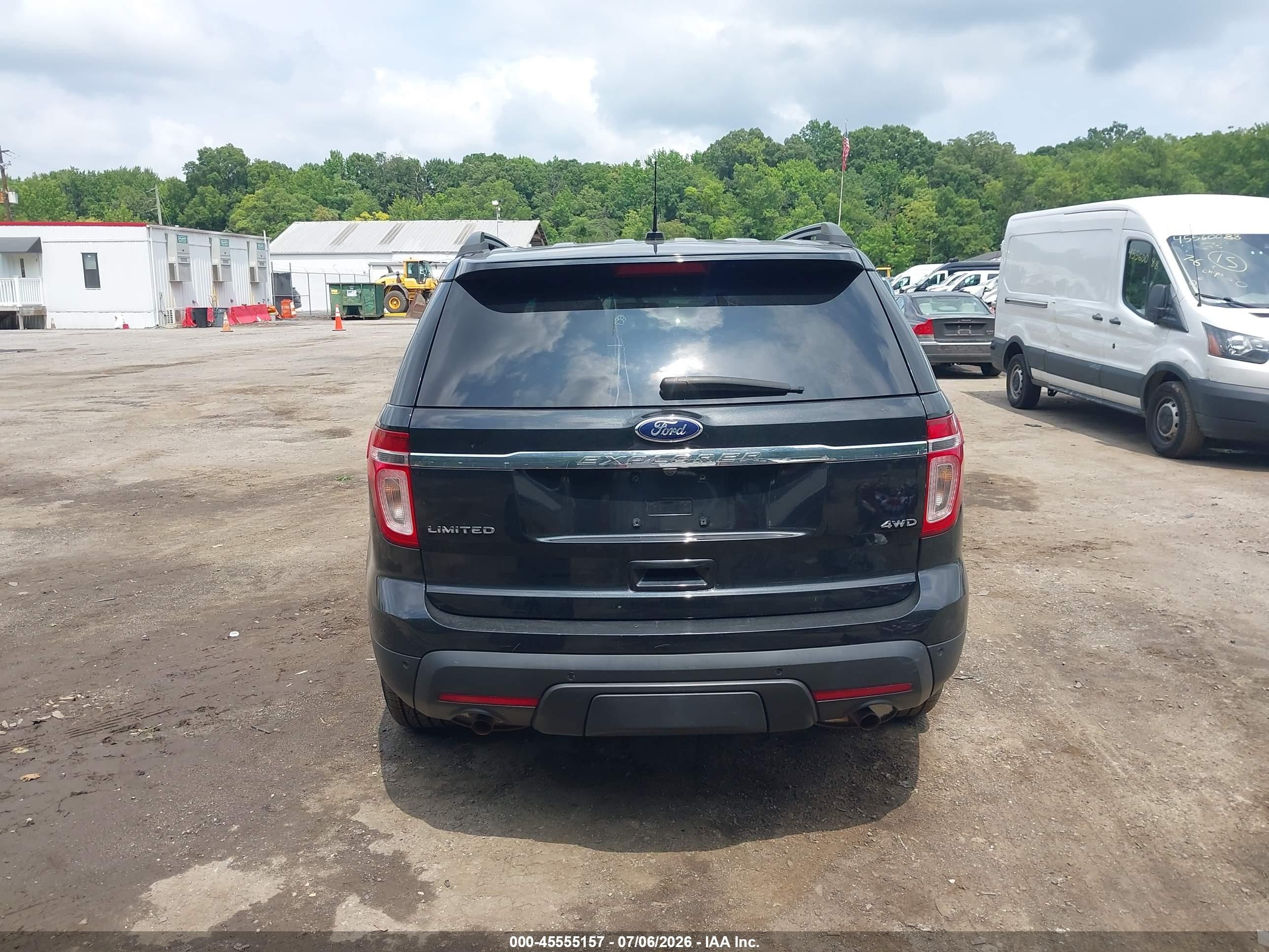 2014 Ford Explorer Limited Black vin: 1FM5K8F89EGA52426