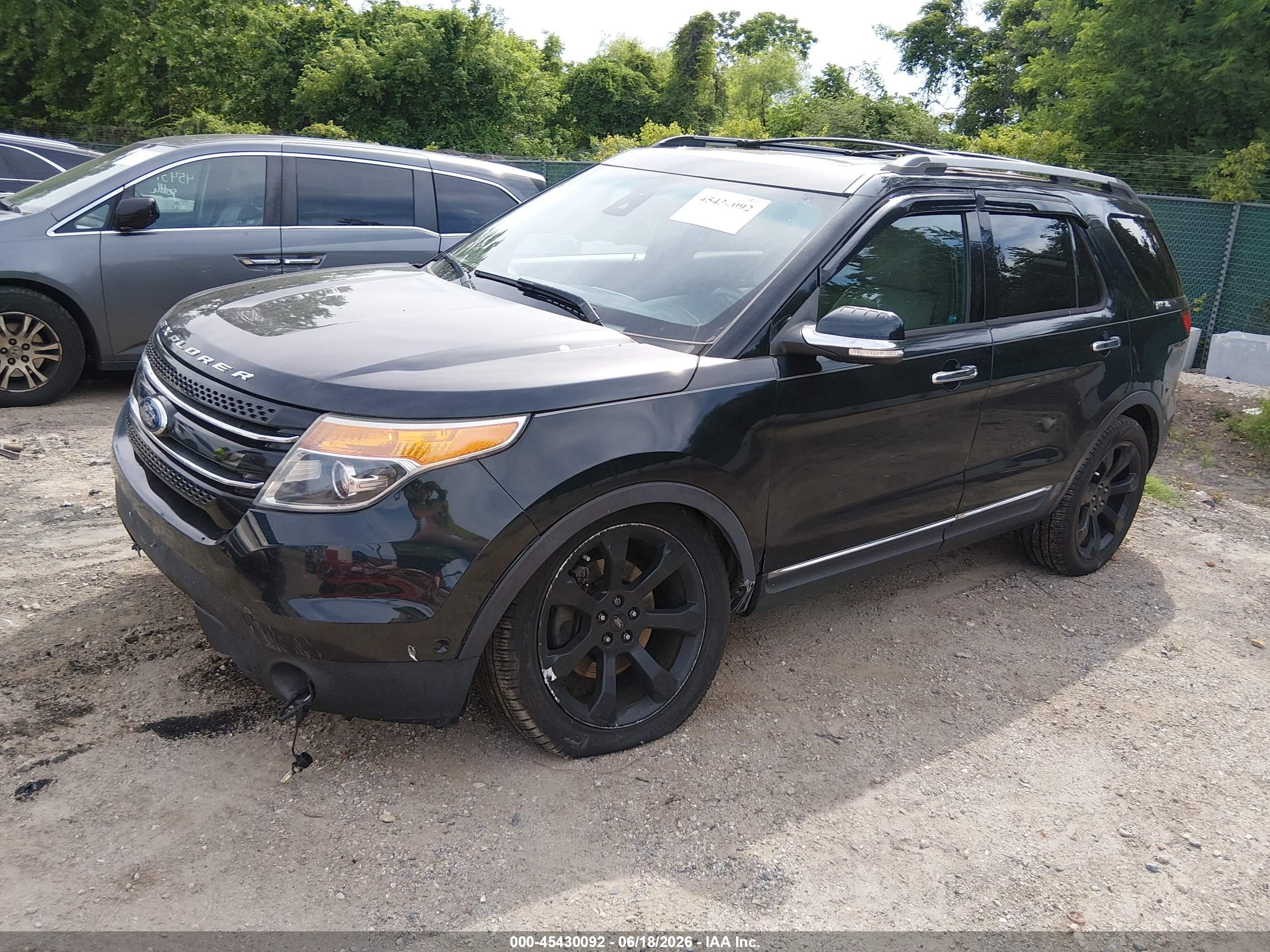 2014 Ford Explorer Limited Black vin: 1FM5K8F89EGC05628