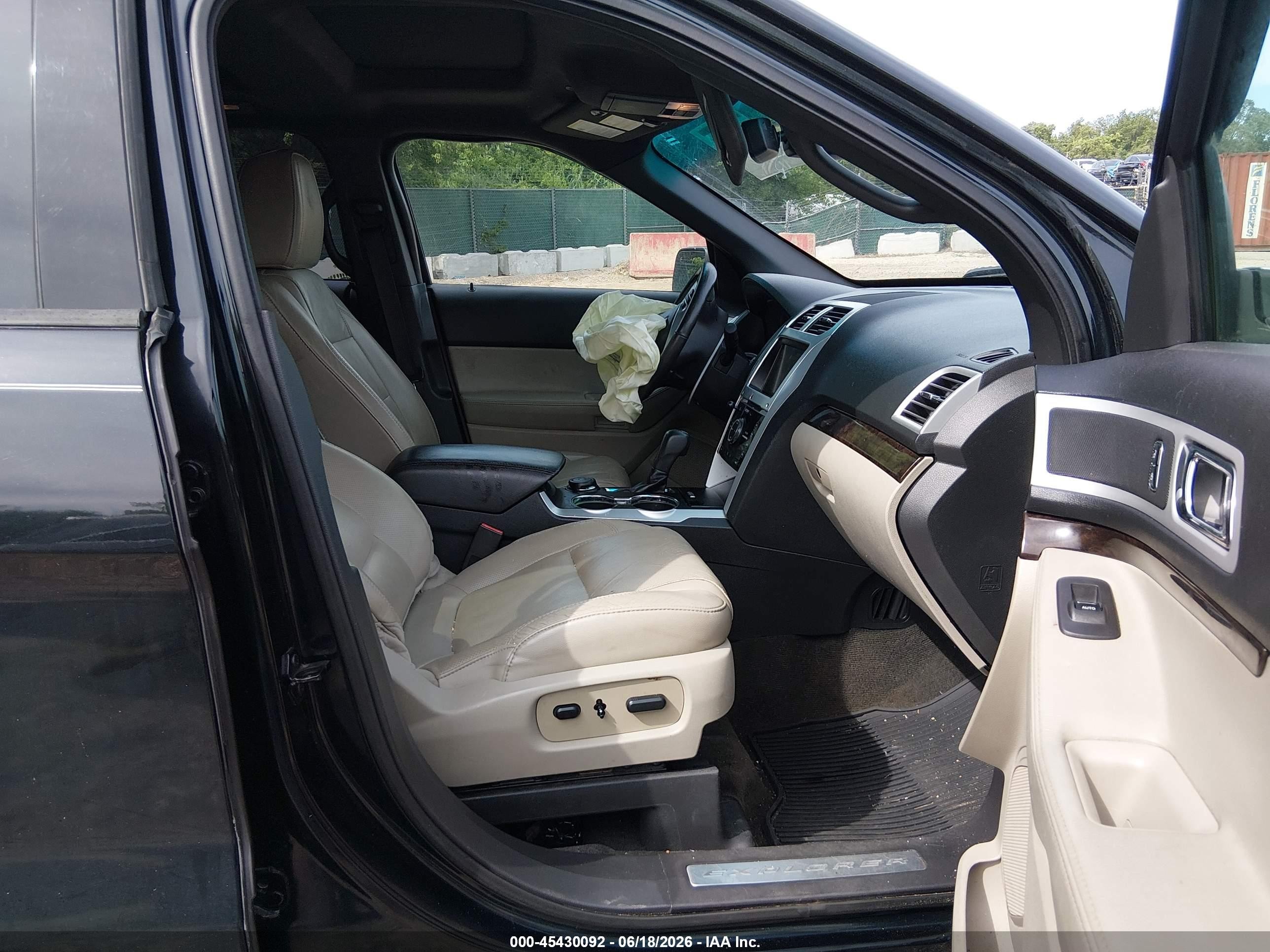 2014 Ford Explorer Limited Black vin: 1FM5K8F89EGC05628