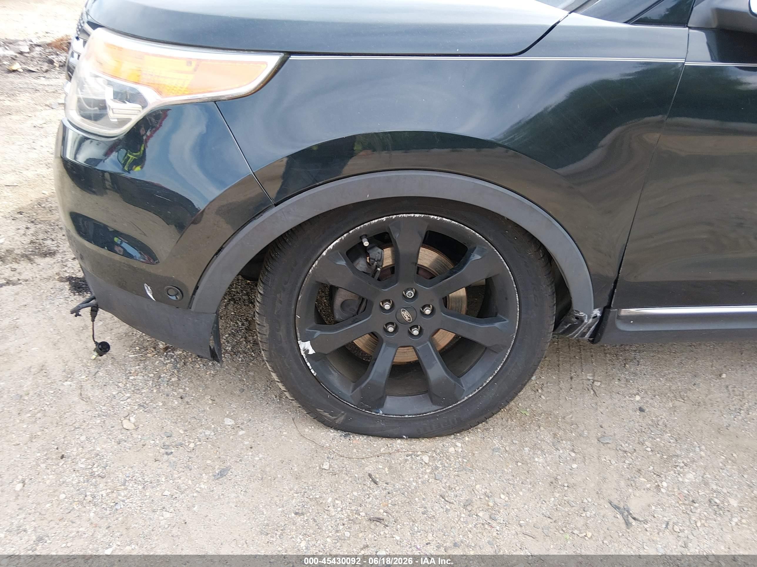 2014 Ford Explorer Limited Black vin: 1FM5K8F89EGC05628