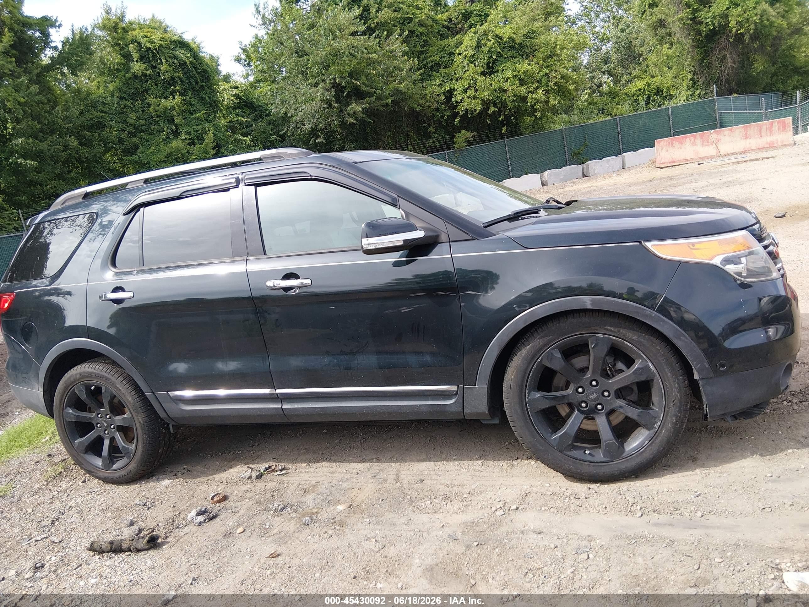 2014 Ford Explorer Limited Black vin: 1FM5K8F89EGC05628