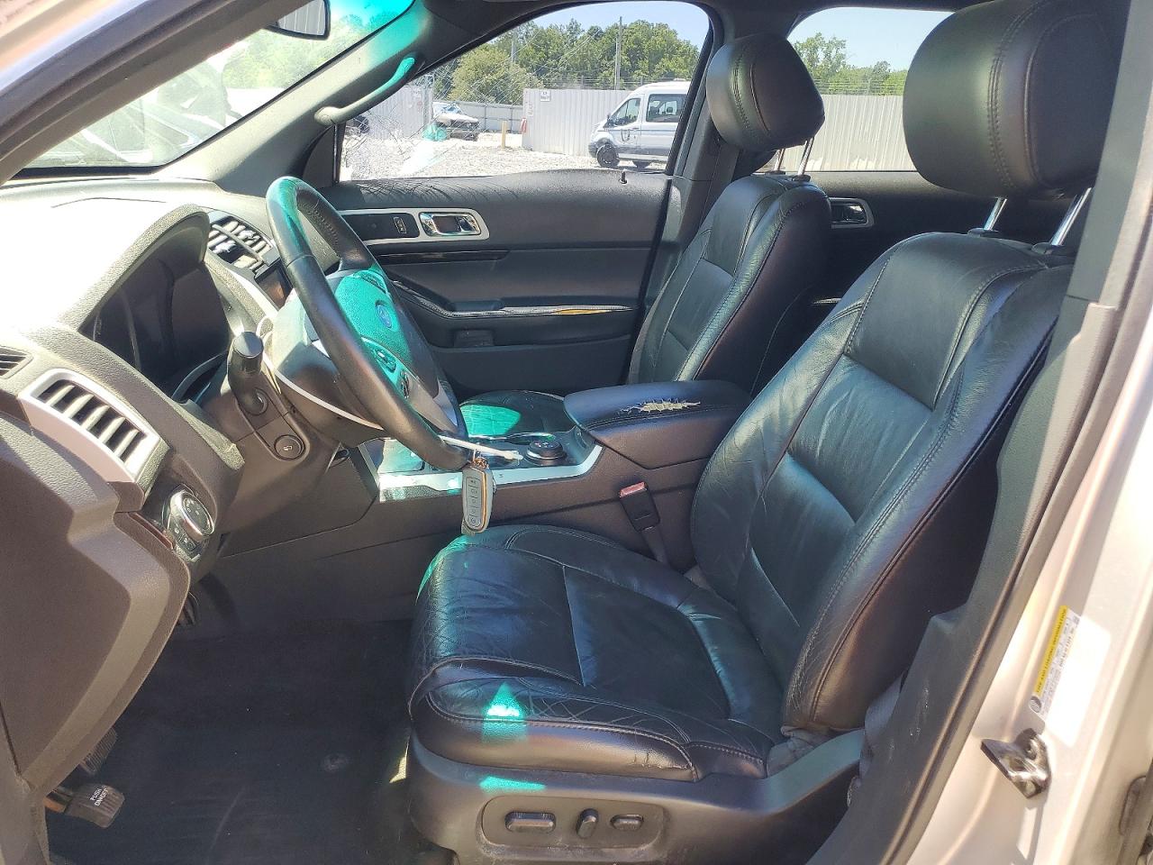 2014 Ford Explorer Limited Silver vin: 1FM5K8F89EGC48849