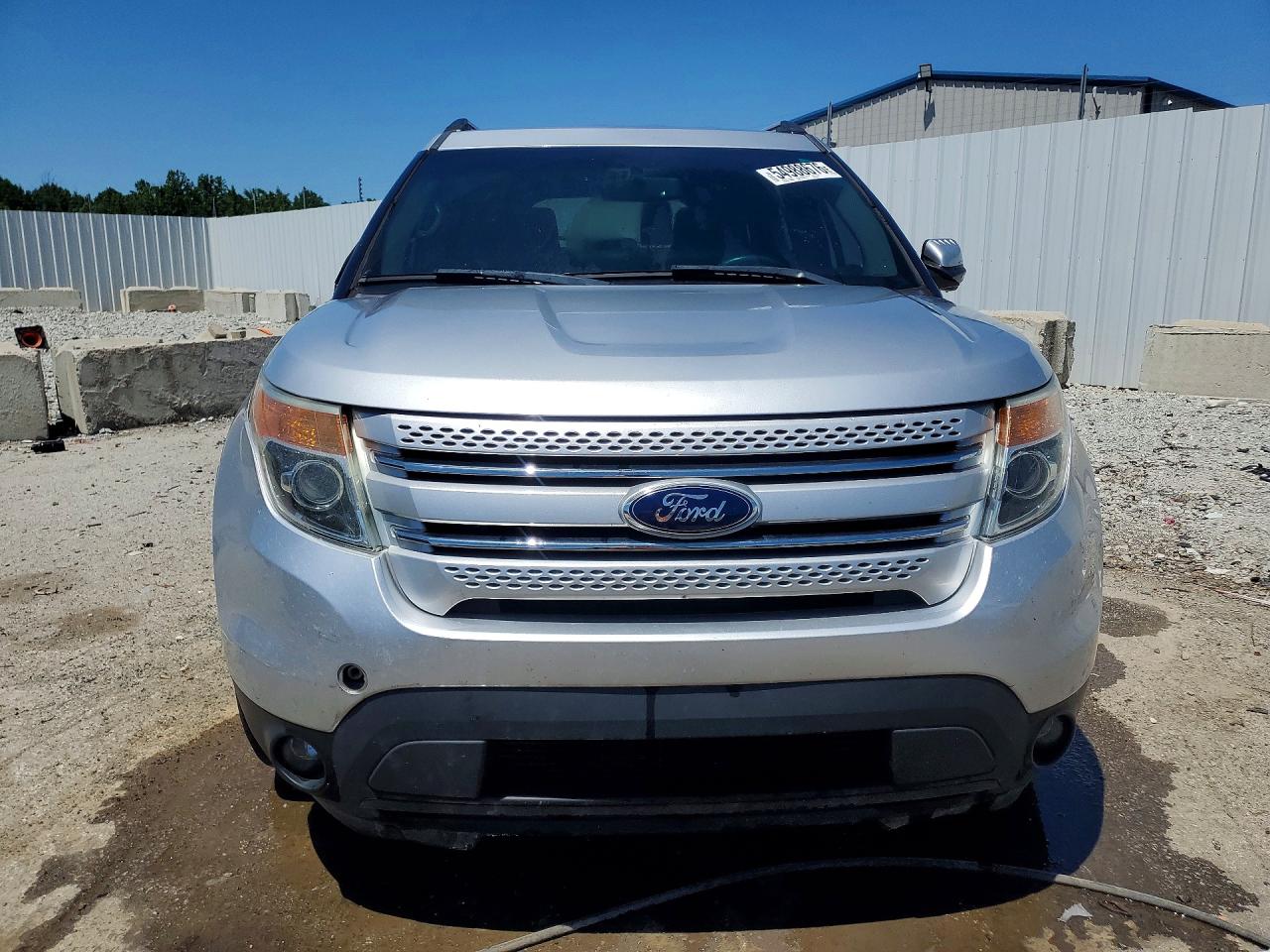 2014 Ford Explorer Limited Silver vin: 1FM5K8F89EGC48849
