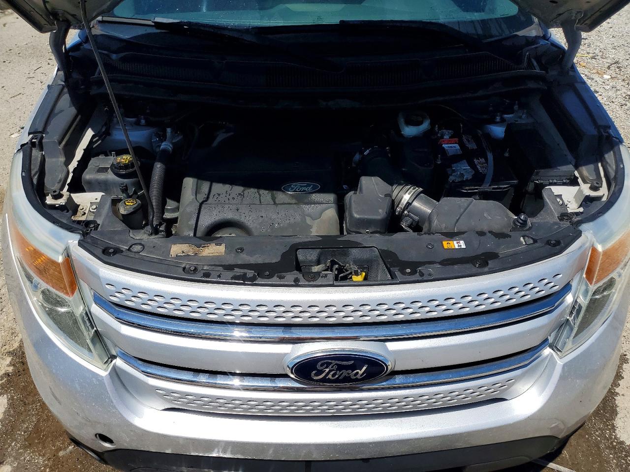 2014 Ford Explorer Limited Silver vin: 1FM5K8F89EGC48849
