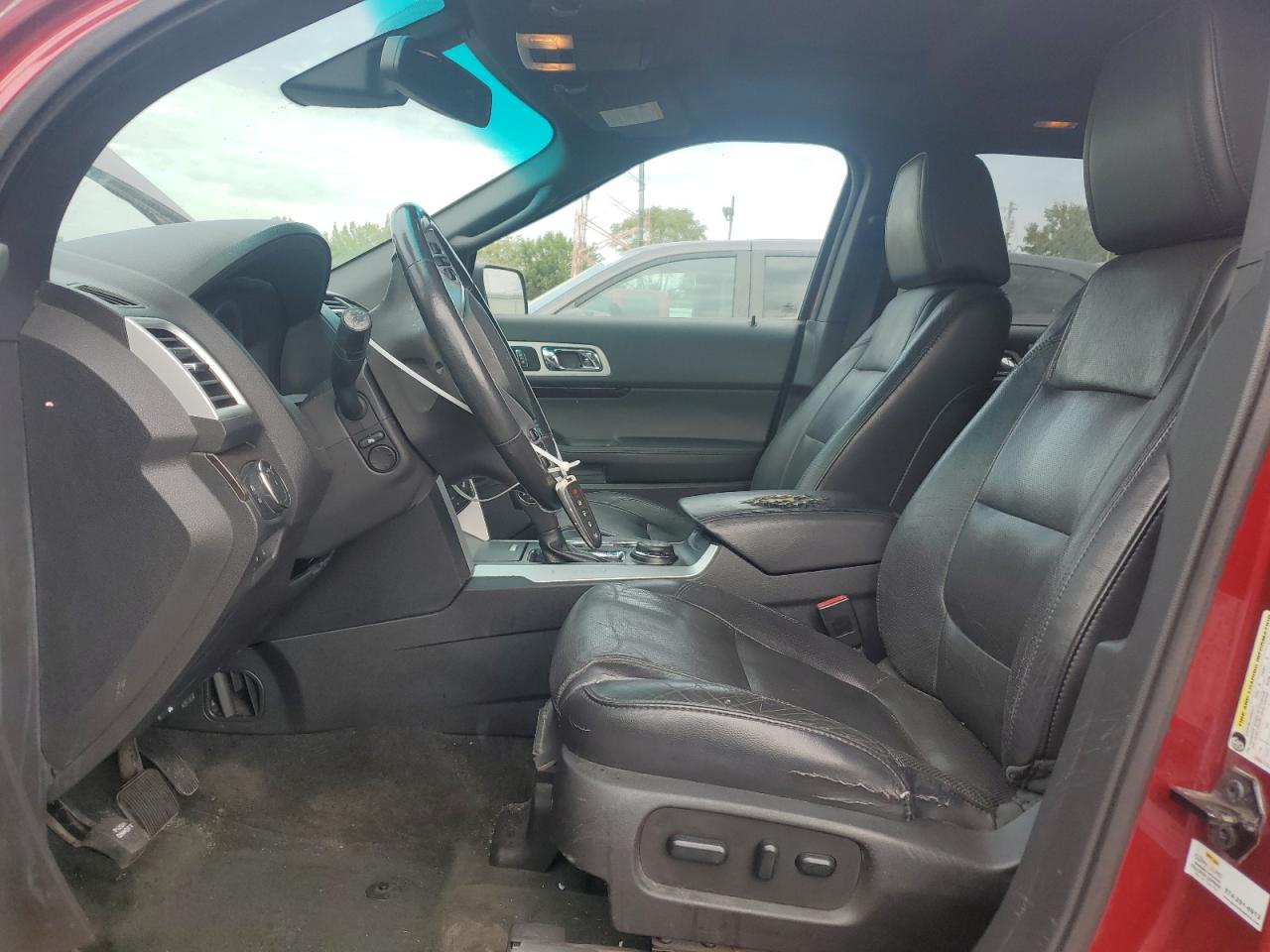 2014 Ford Explorer Limited Красный vin: 1FM5K8F89EGC62301