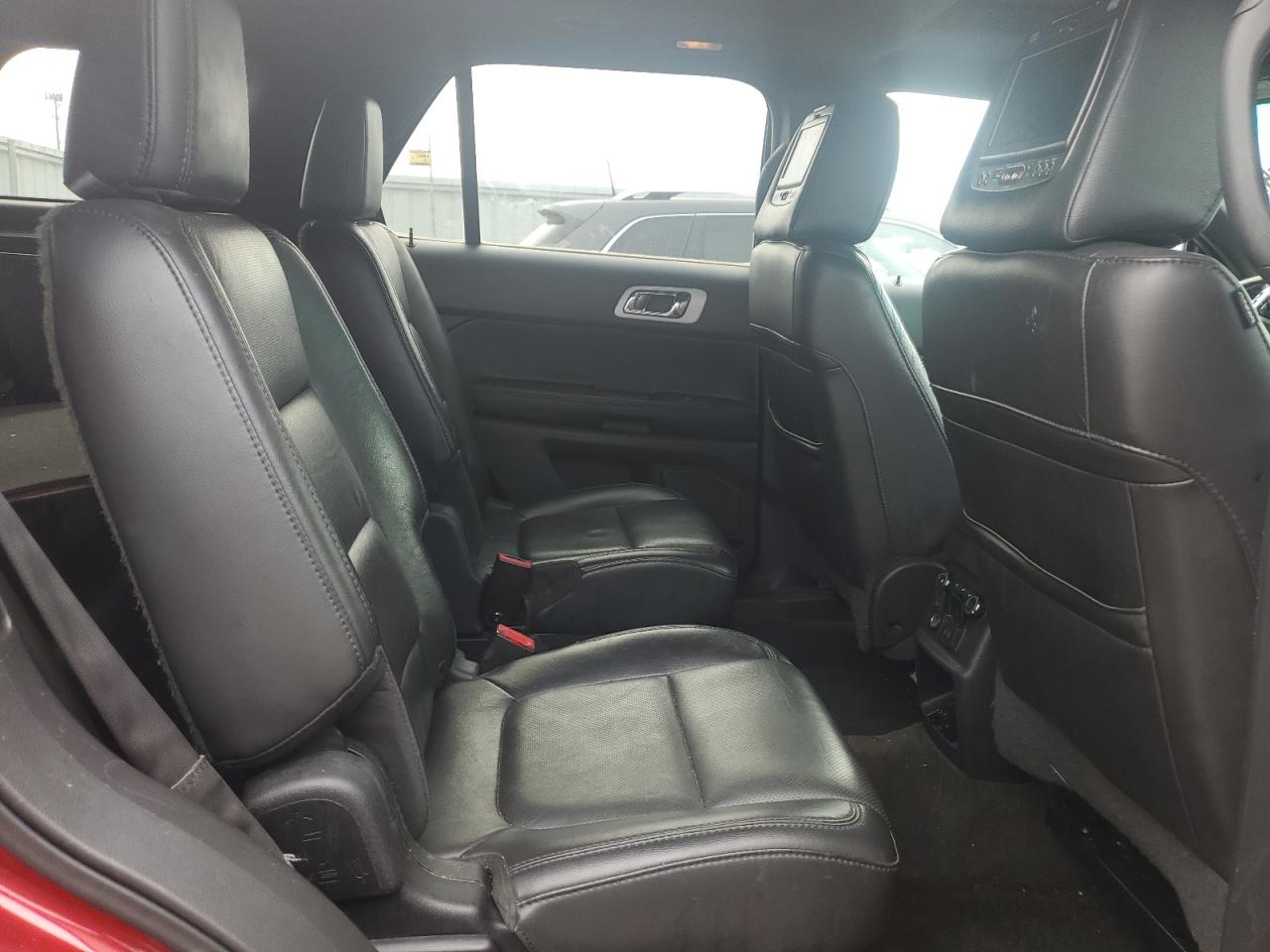 2014 Ford Explorer Limited Красный vin: 1FM5K8F89EGC62301