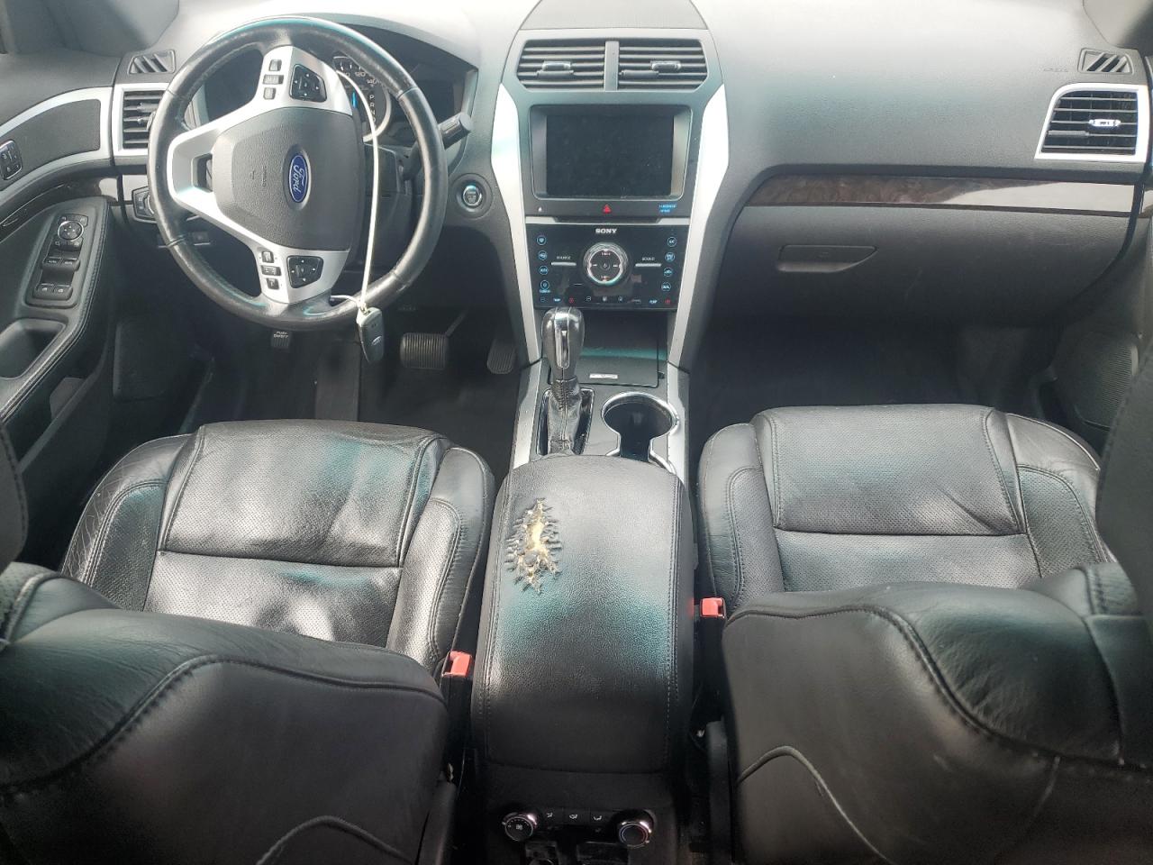 2014 Ford Explorer Limited Красный vin: 1FM5K8F89EGC62301