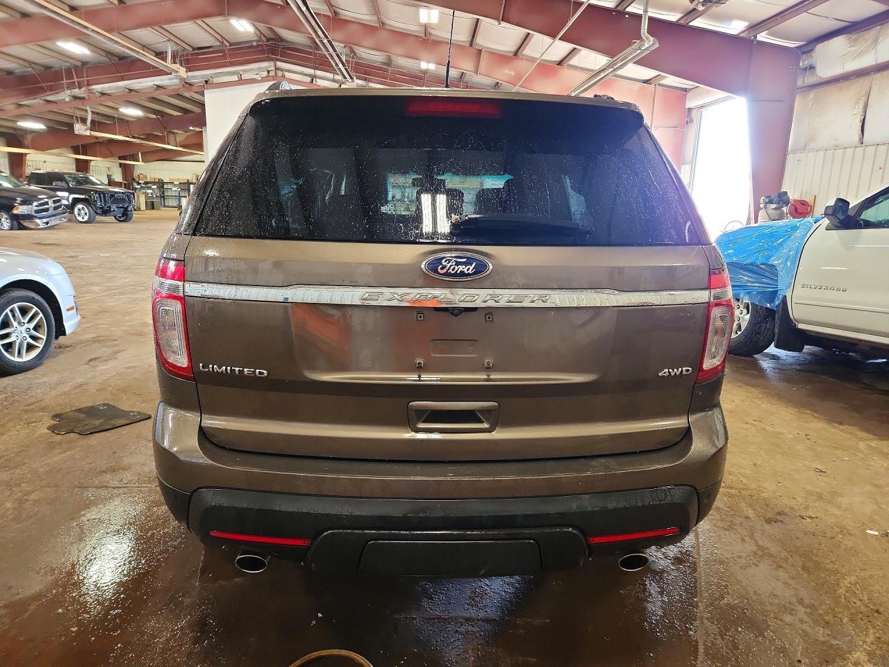 2015 Ford Explorer Limited Tan vin: 1FM5K8F89FGA23784
