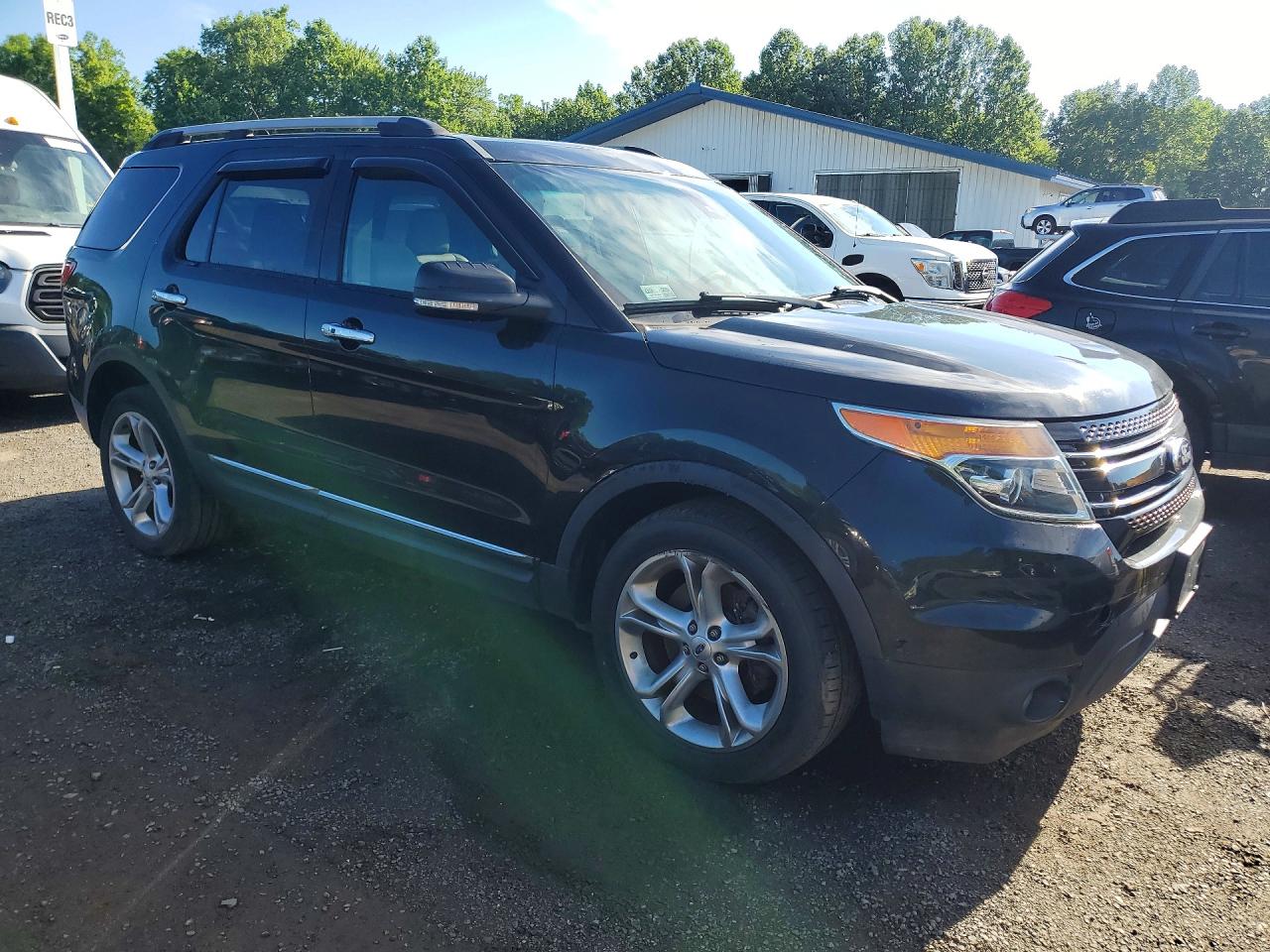 2015 Ford Explorer Limited Black vin: 1FM5K8F89FGB28972