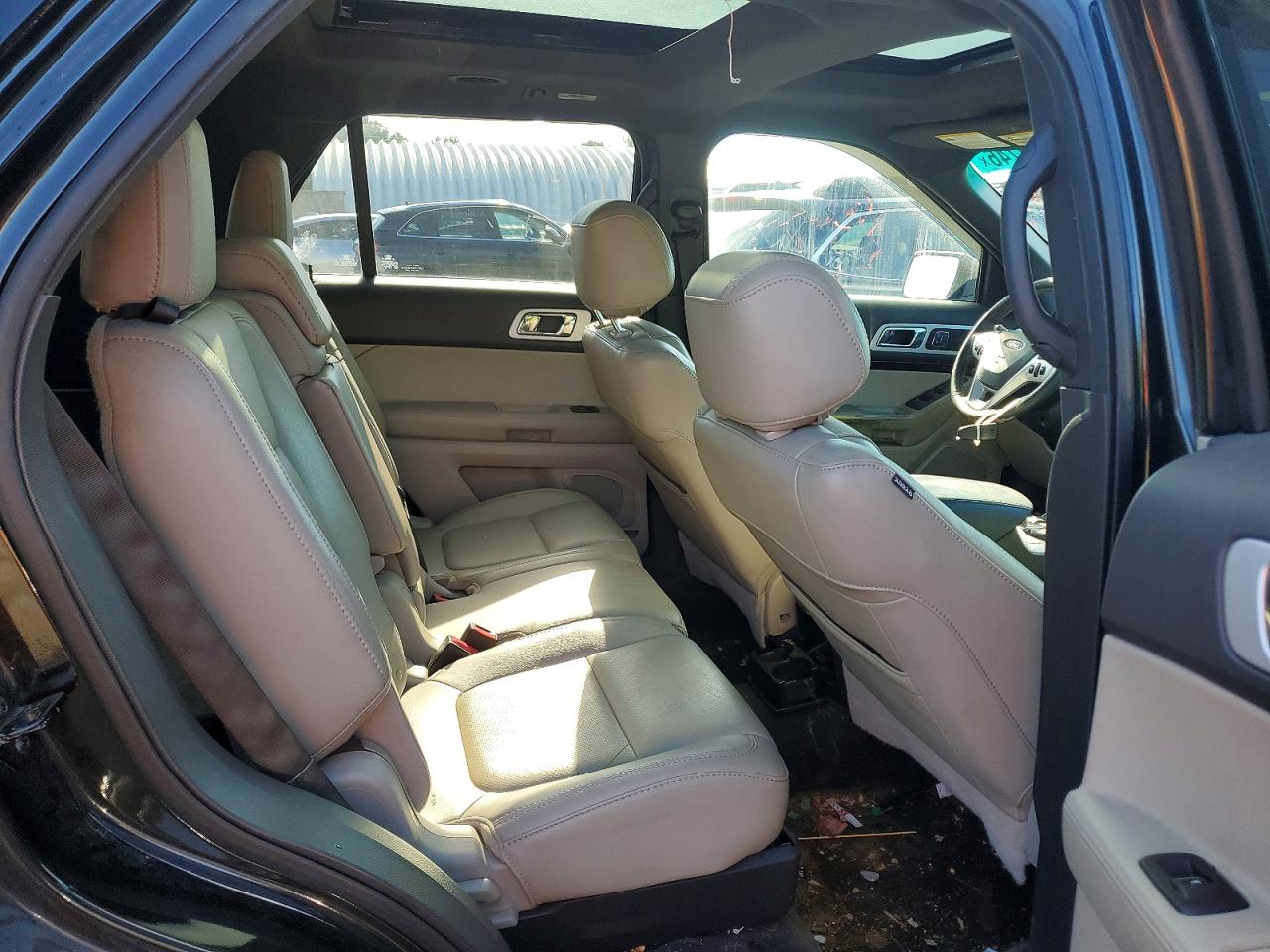 2015 Ford Explorer Limited Black vin: 1FM5K8F89FGB28972