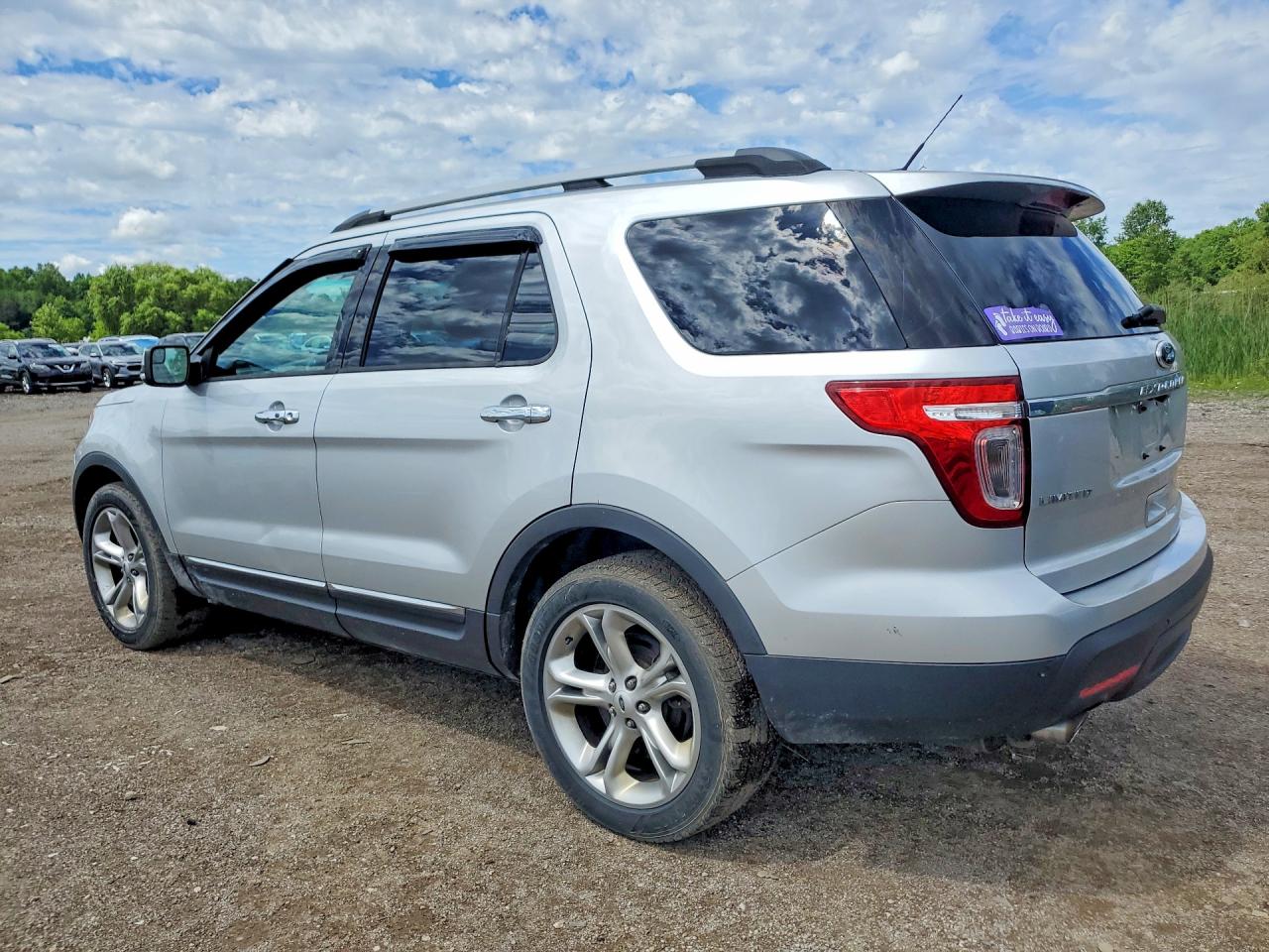 2015 Ford Explorer Limited Silver vin: 1FM5K8F89FGB97547