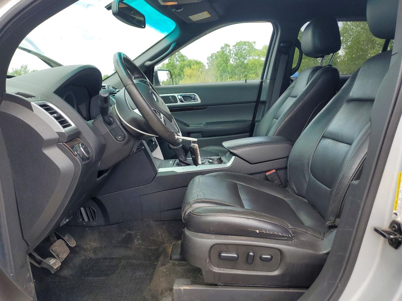 2015 Ford Explorer Limited Silver vin: 1FM5K8F89FGB97547
