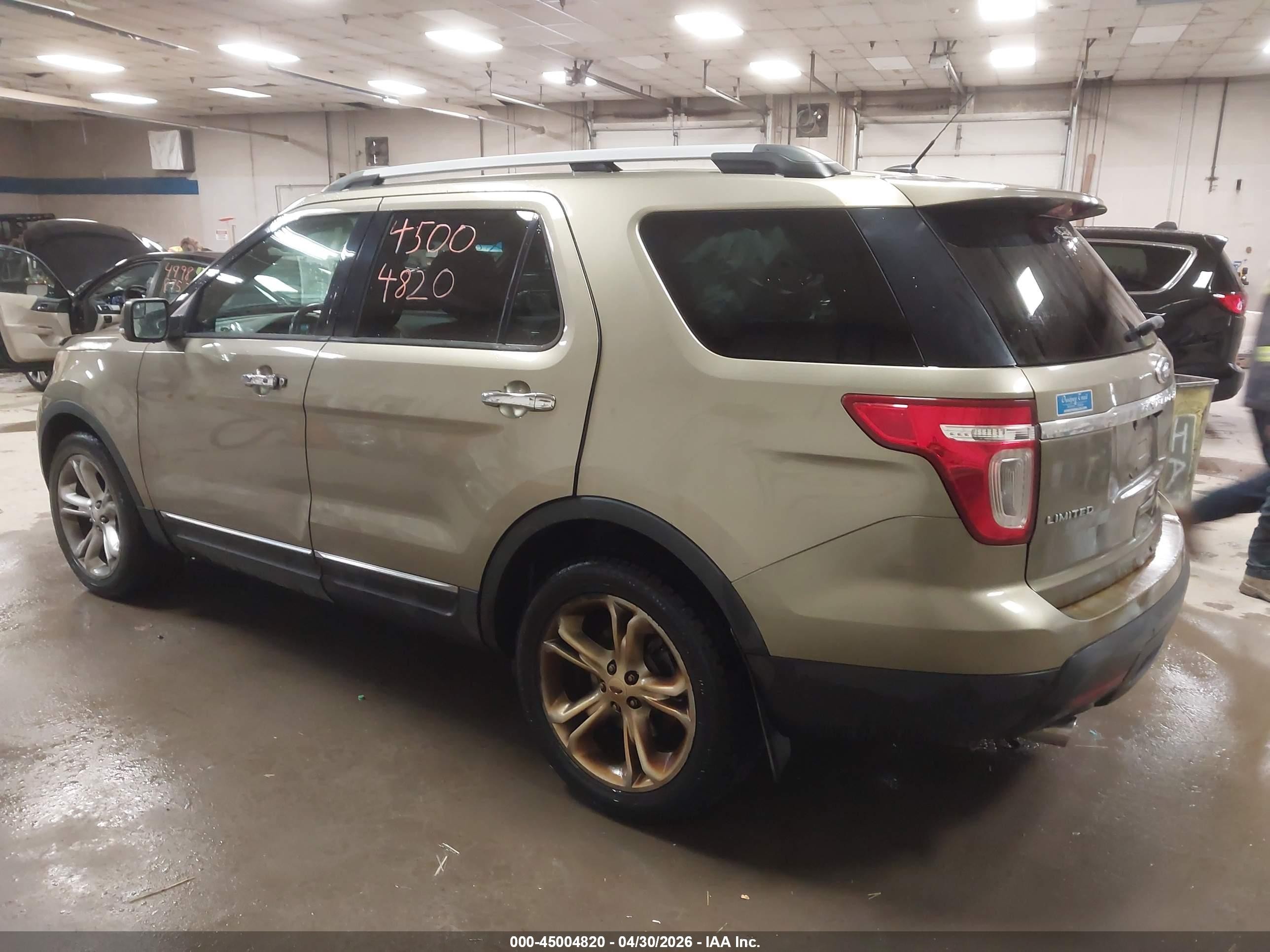 2013 Ford Explorer Limited Green vin: 1FM5K8F8XDGA02858