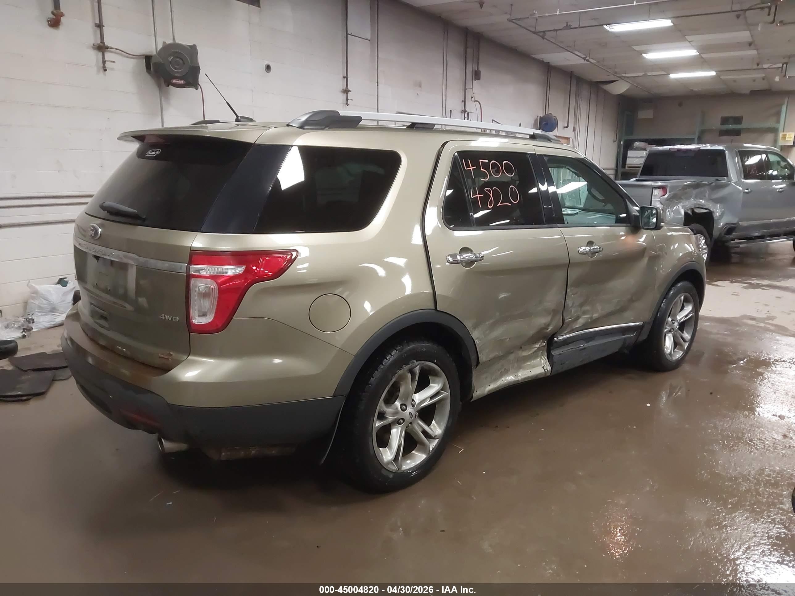 2013 Ford Explorer Limited Green vin: 1FM5K8F8XDGA02858
