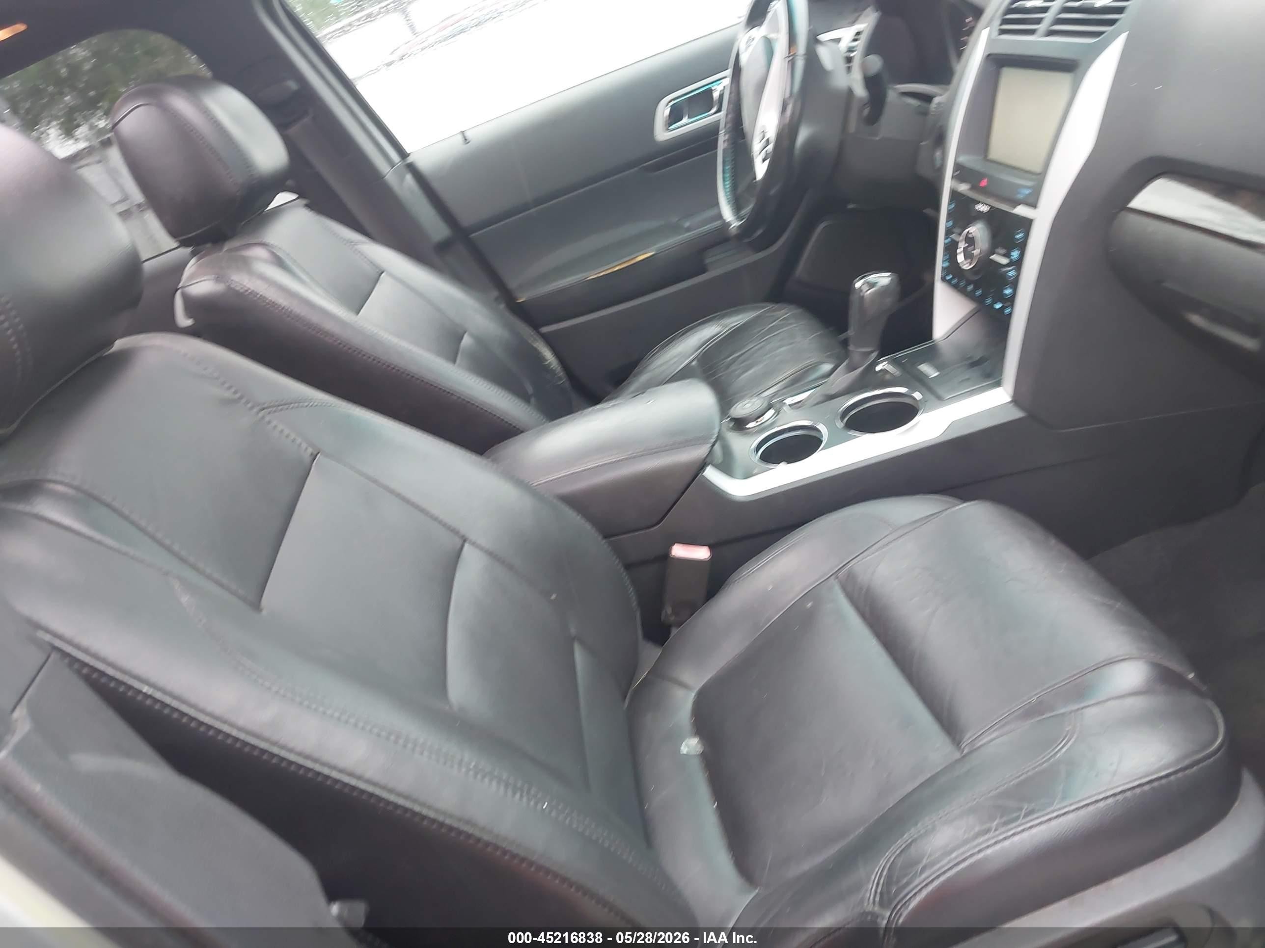 2013 Ford Explorer Limited Silver vin: 1FM5K8F8XDGA05484