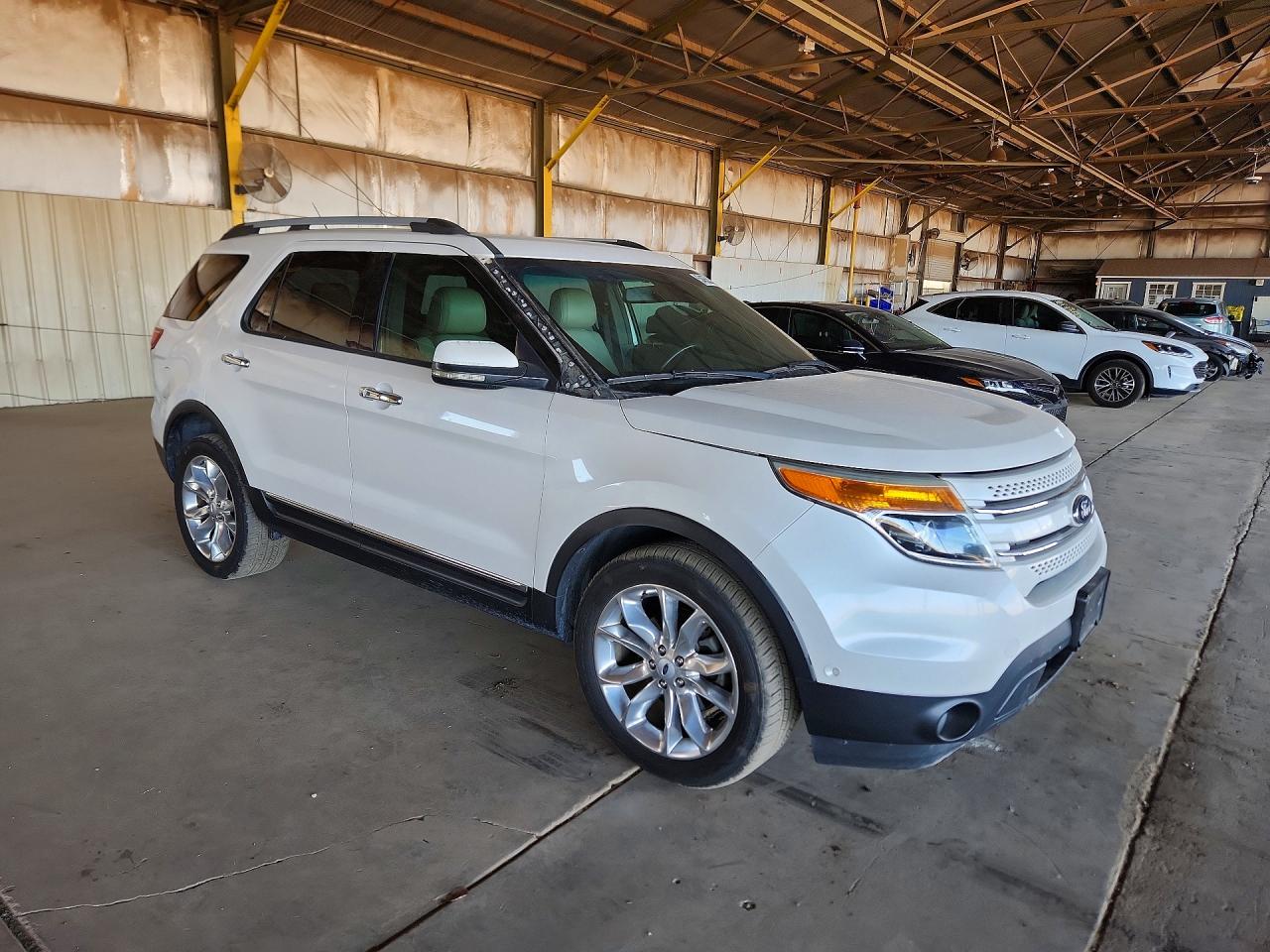 2013 Ford Explorer Limited Белый vin: 1FM5K8F8XDGA17277
