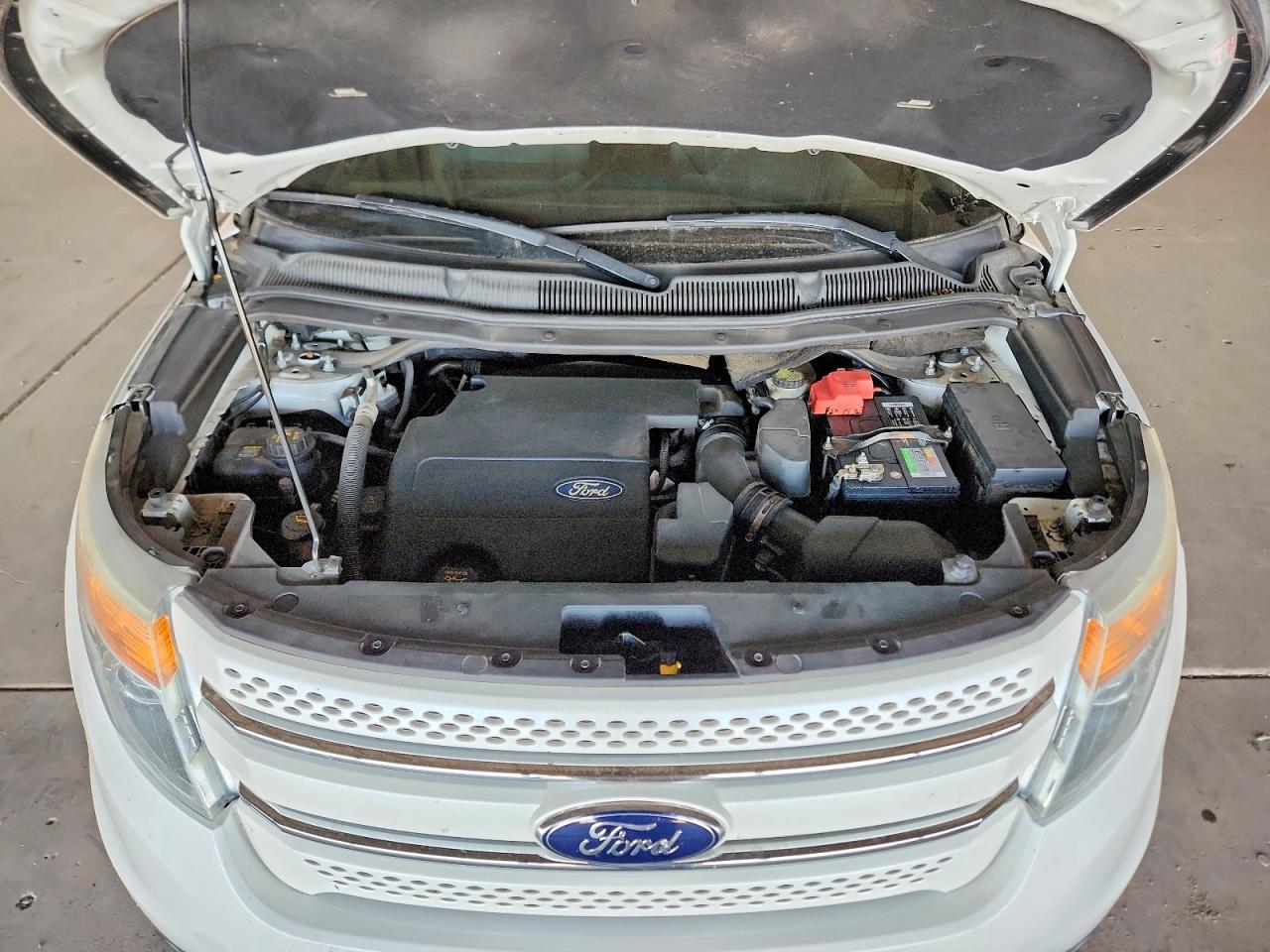 2013 Ford Explorer Limited Белый vin: 1FM5K8F8XDGA17277