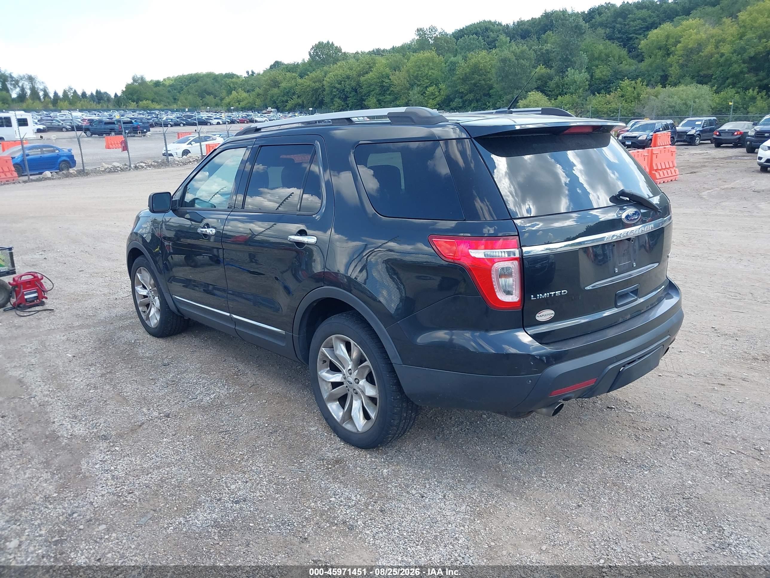 2013 Ford Explorer Limited Black vin: 1FM5K8F8XDGA36816