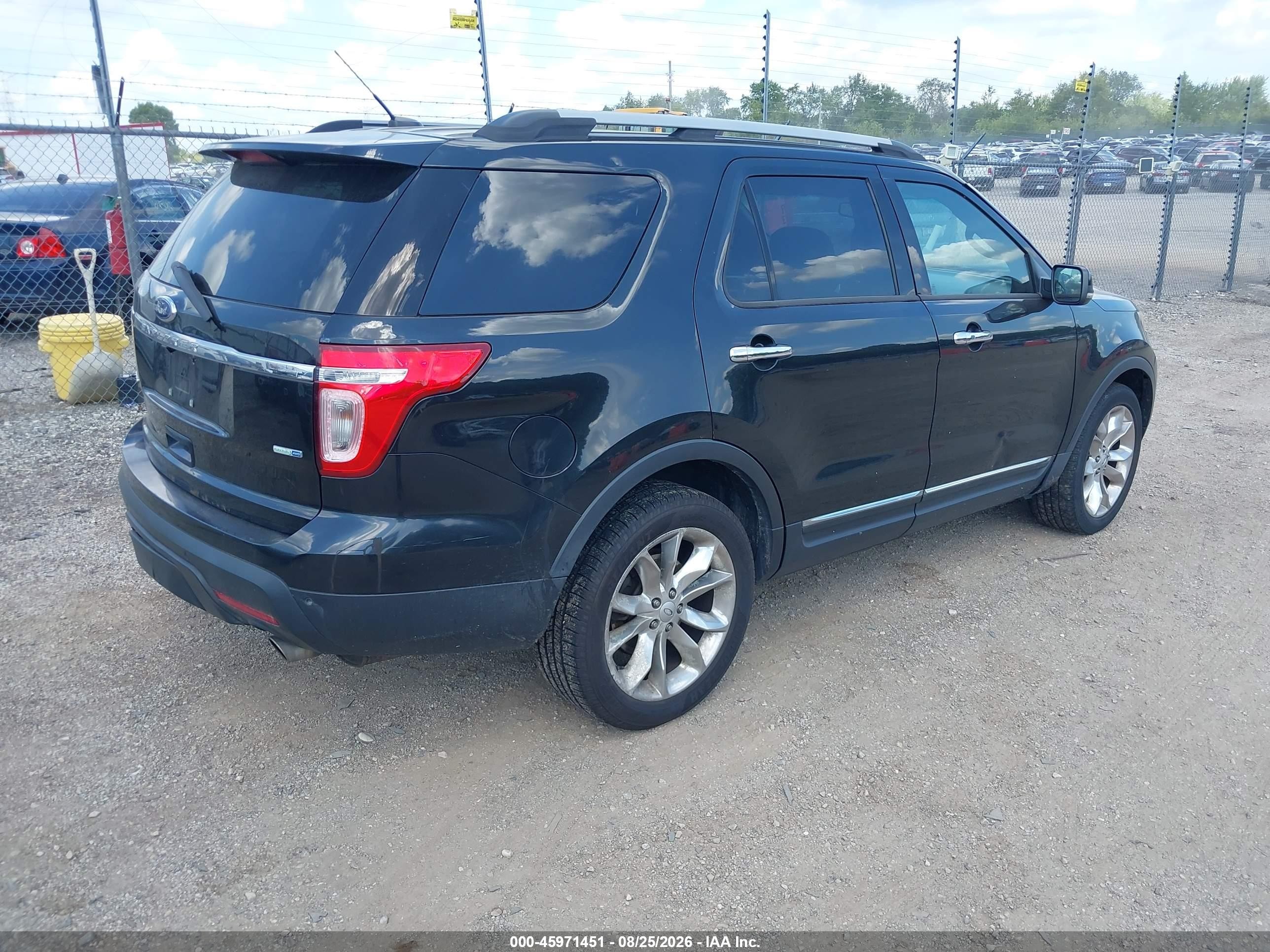 2013 Ford Explorer Limited Black vin: 1FM5K8F8XDGA36816