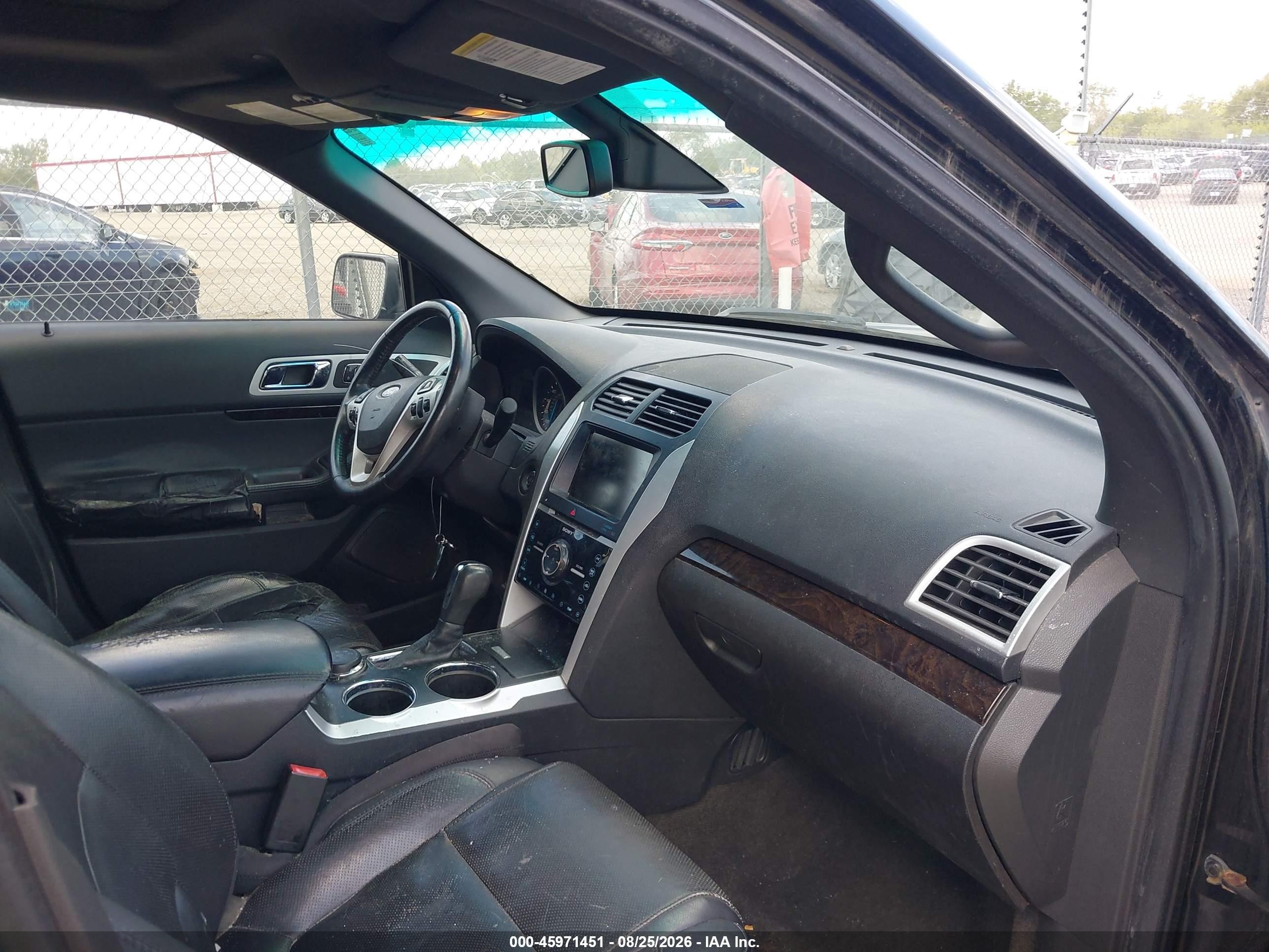 2013 Ford Explorer Limited Black vin: 1FM5K8F8XDGA36816