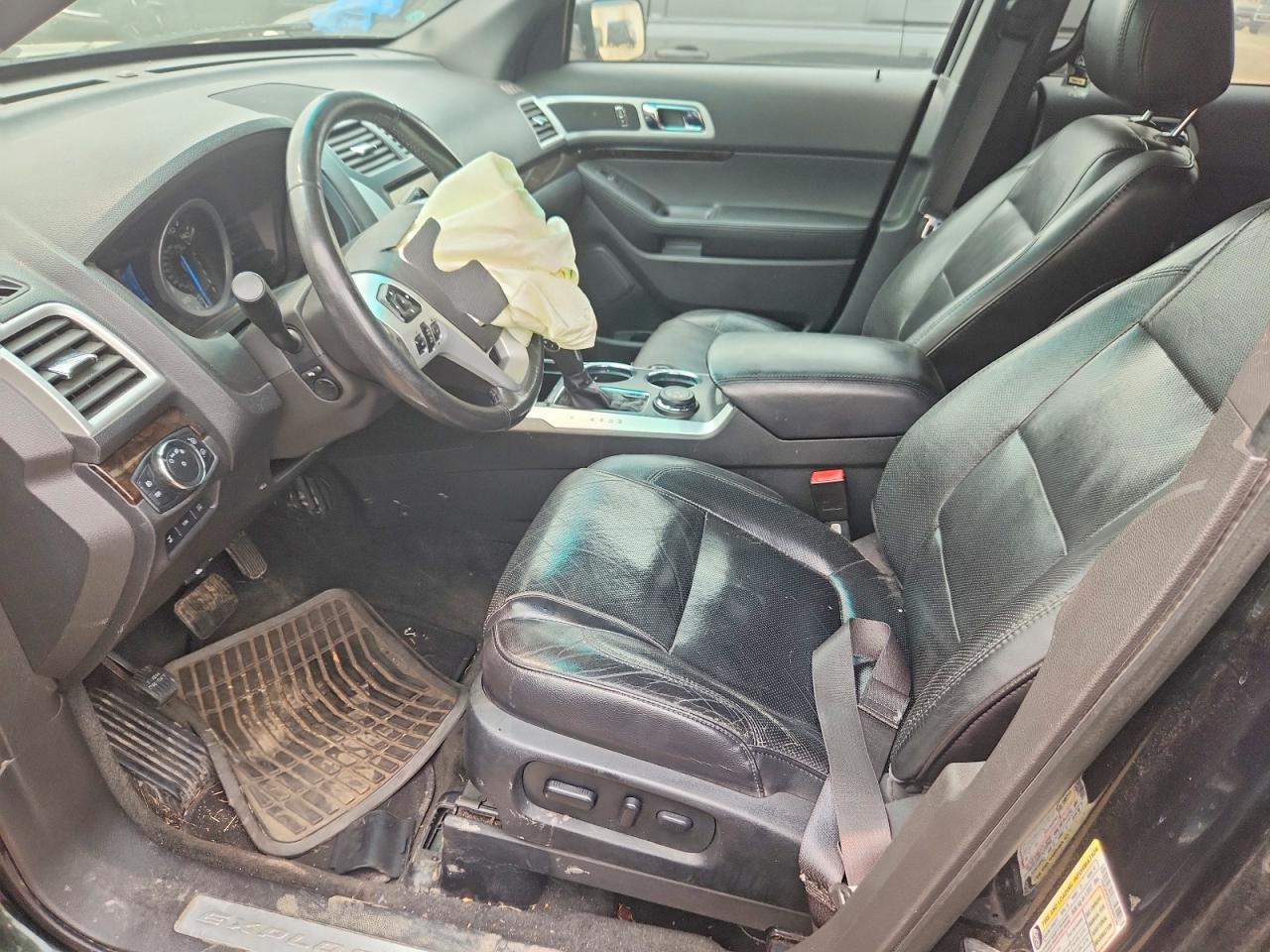 2013 Ford Explorer Limited Green vin: 1FM5K8F8XDGA66236