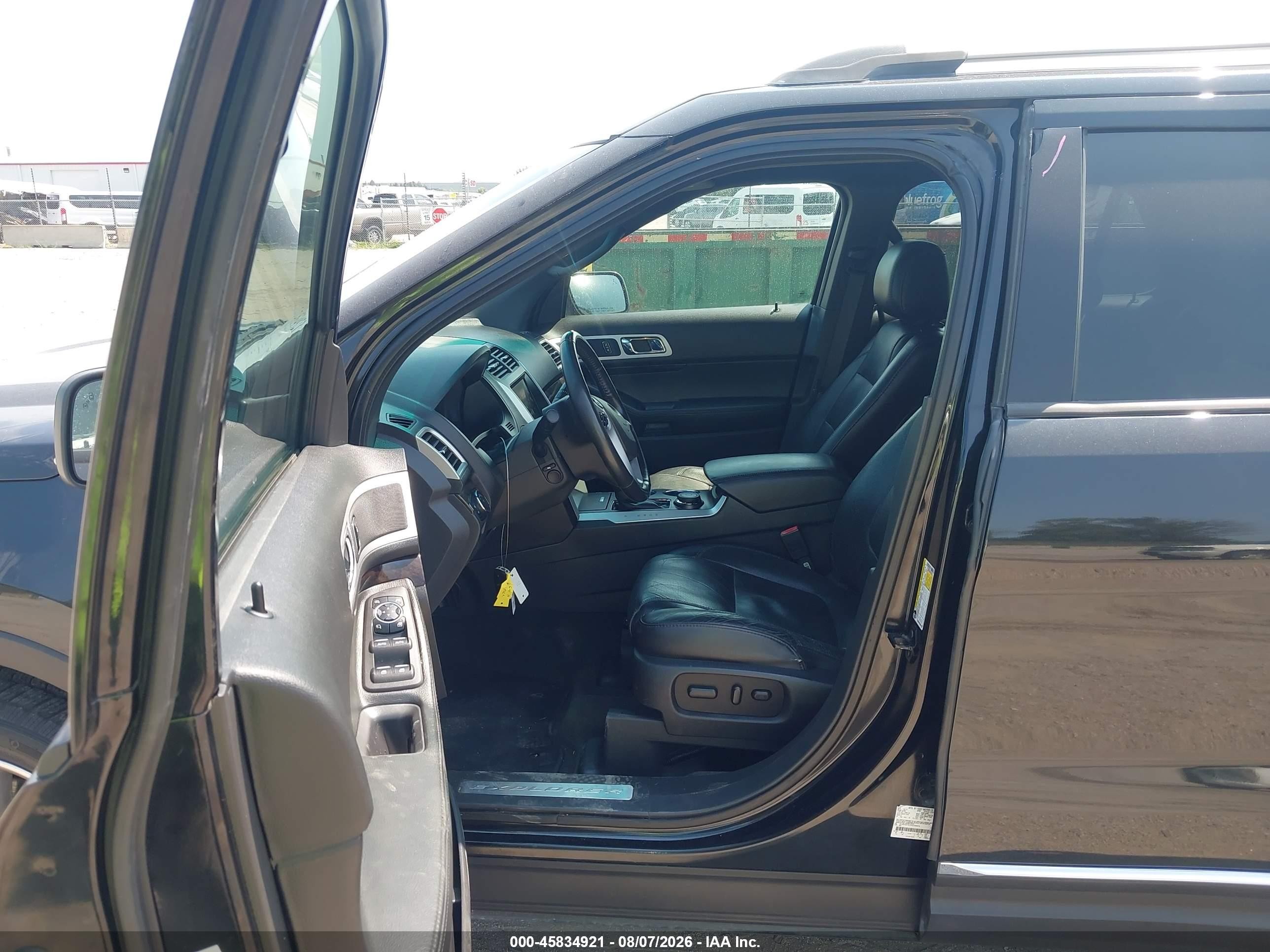 2013 Ford Explorer Limited Black vin: 1FM5K8F8XDGC60975