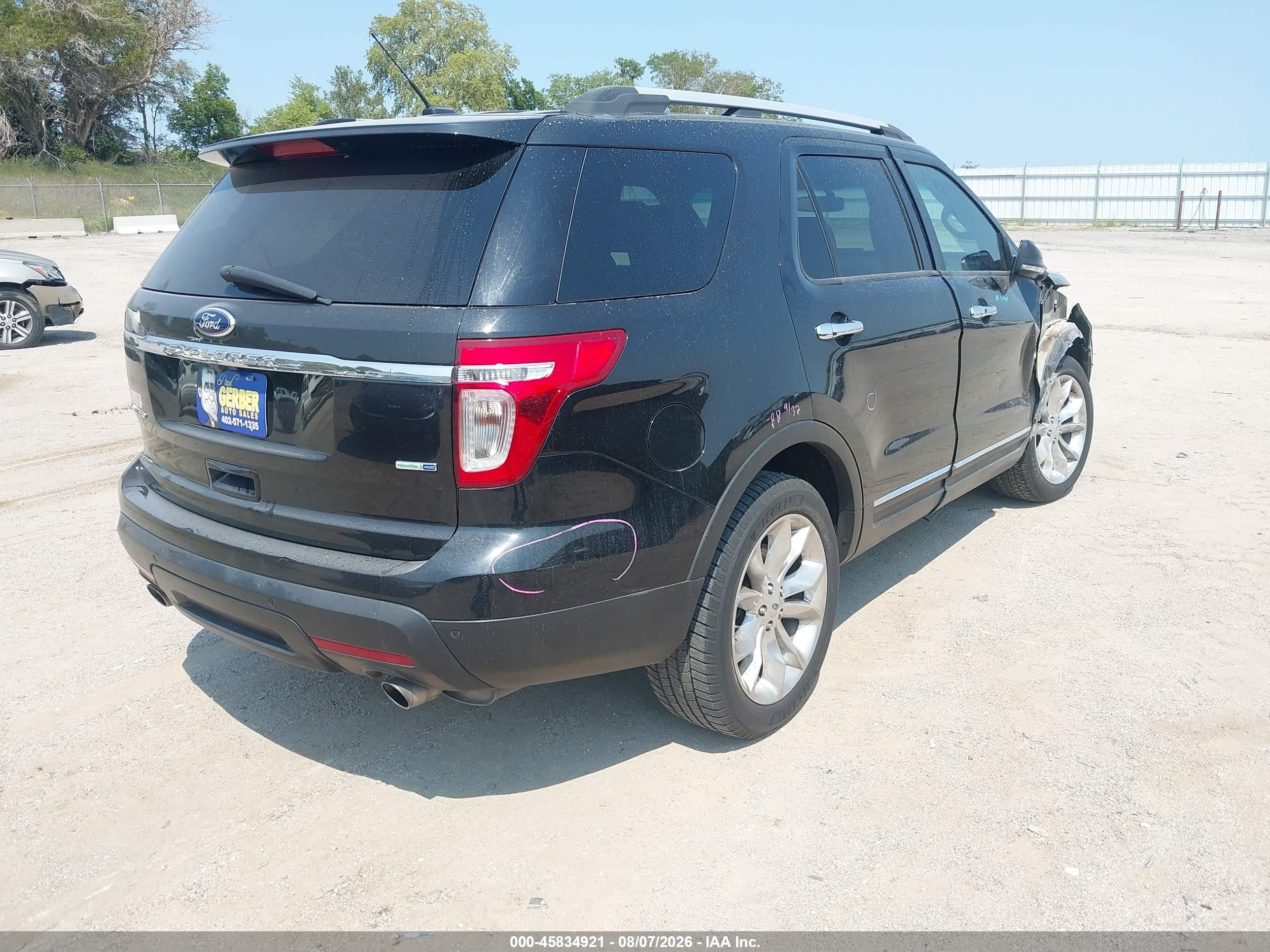 2013 Ford Explorer Limited Black vin: 1FM5K8F8XDGC60975
