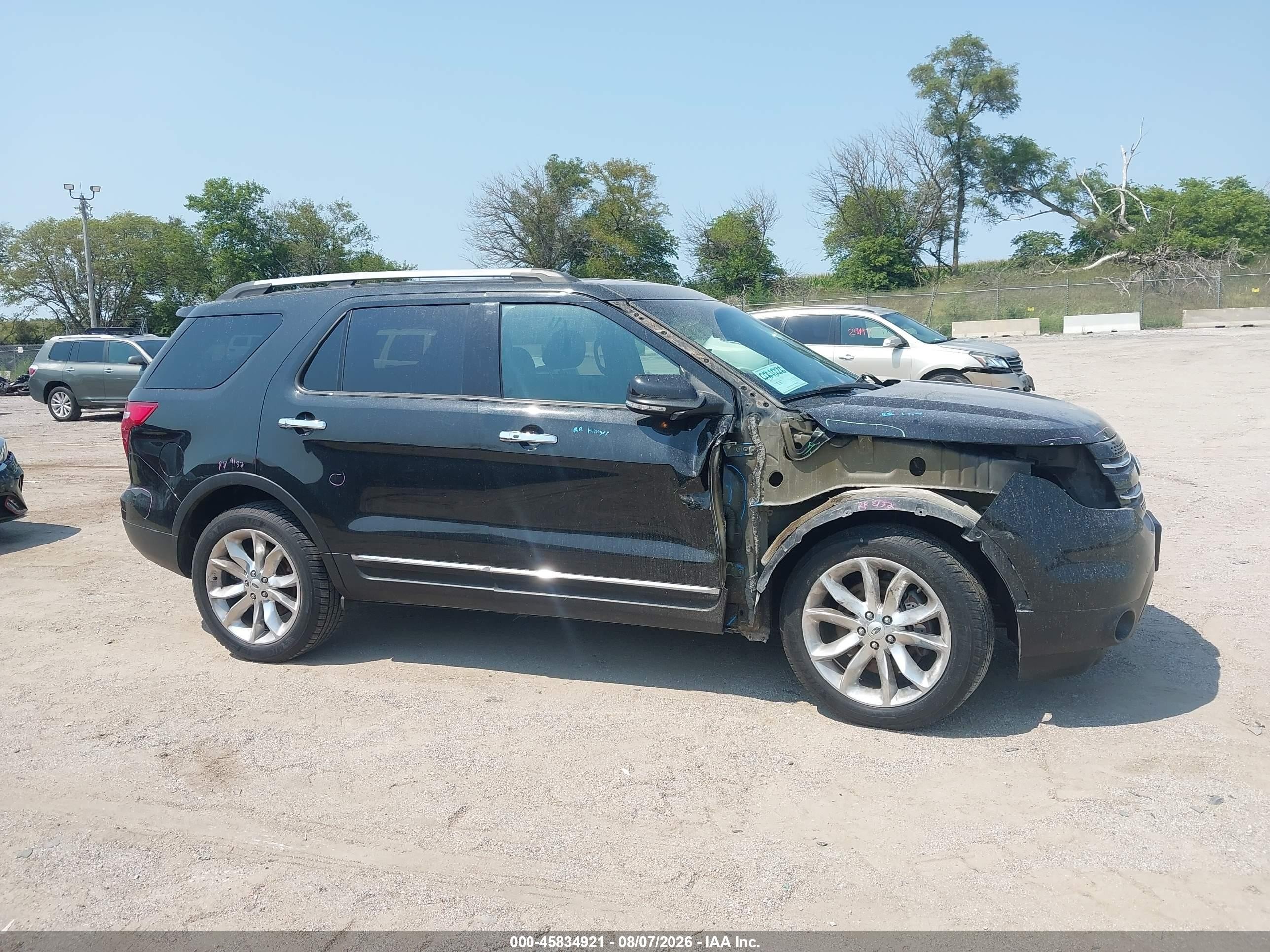 2013 Ford Explorer Limited Black vin: 1FM5K8F8XDGC60975