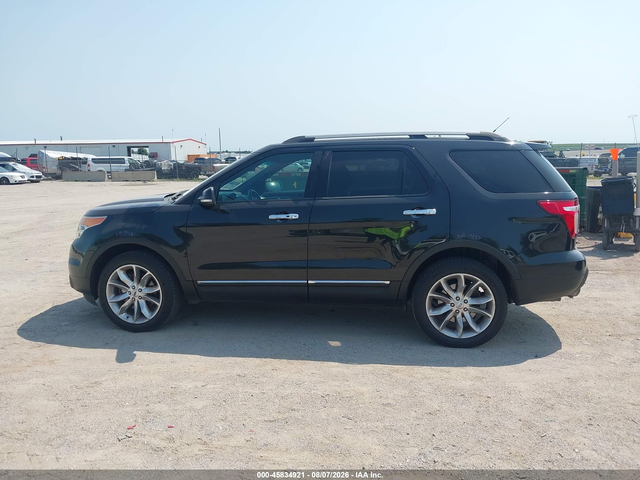 2013 Ford Explorer Limited Black vin: 1FM5K8F8XDGC60975
