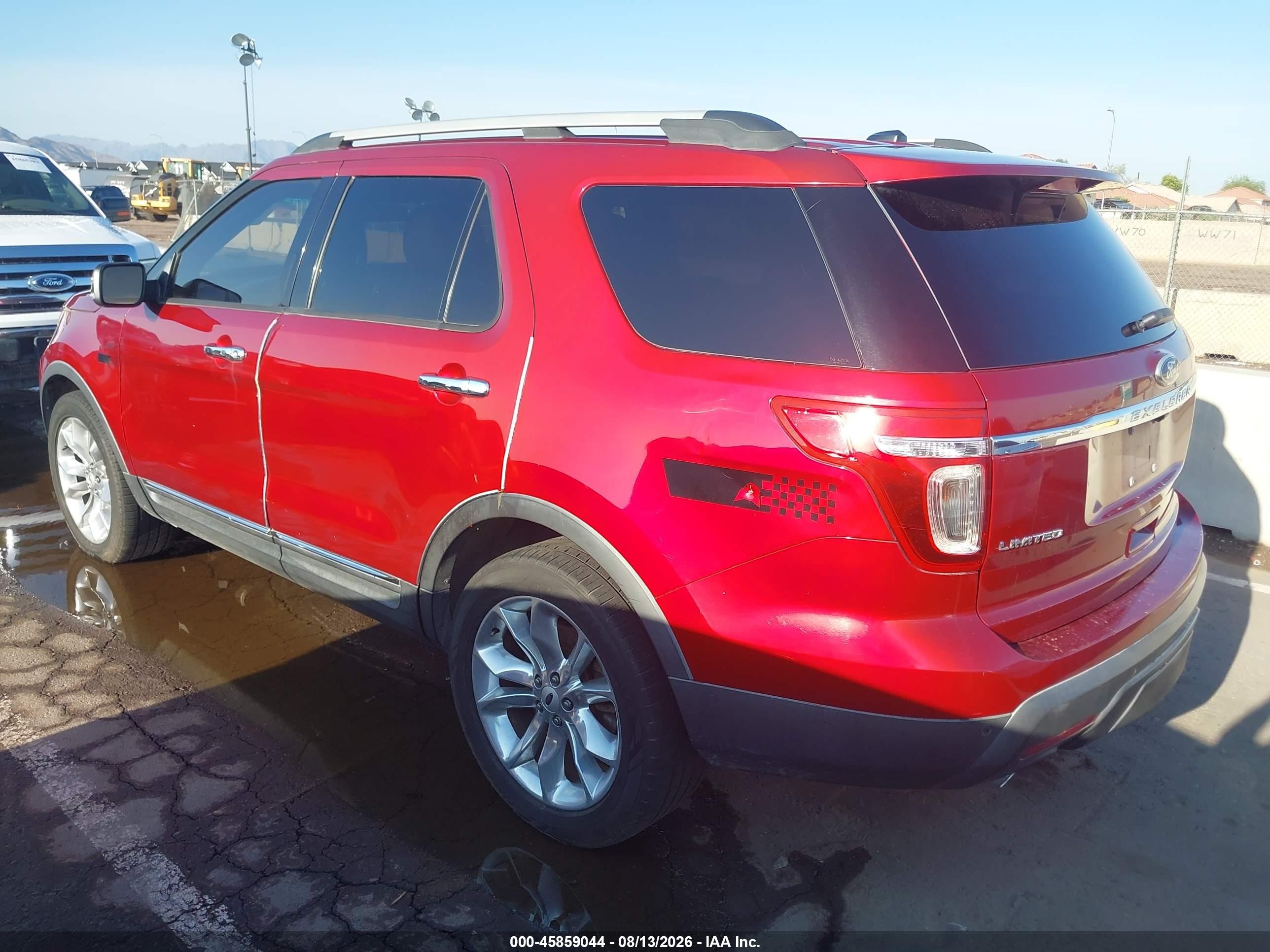 2013 Ford Explorer Limited Темно-бордовый vin: 1FM5K8F8XDGC80045