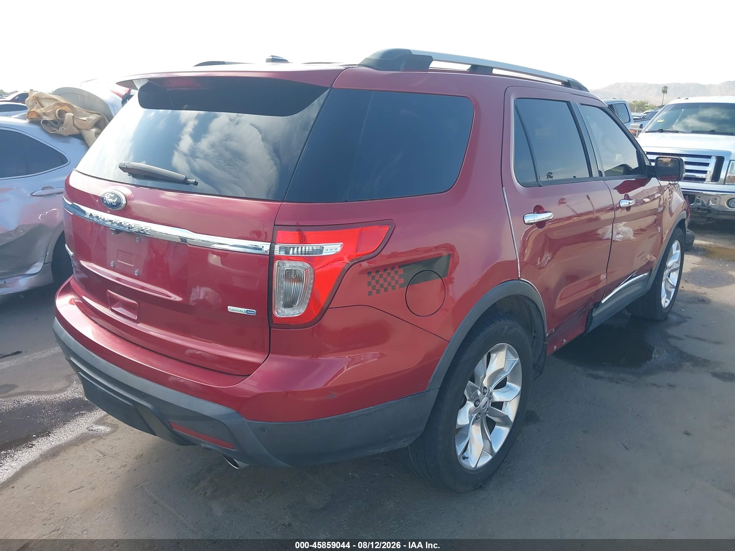 2013 Ford Explorer Limited Темно-бордовый vin: 1FM5K8F8XDGC80045
