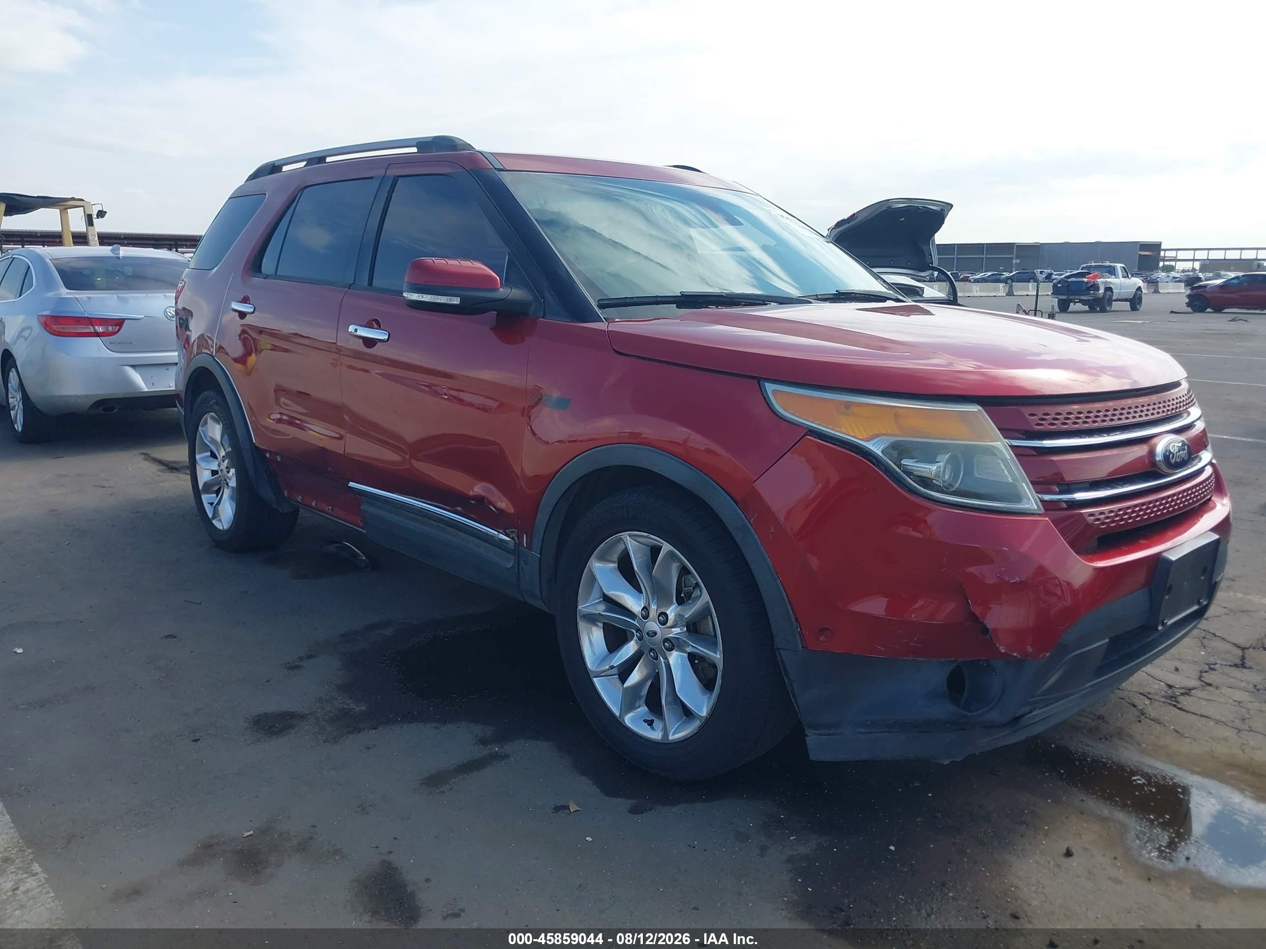 2013 Ford Explorer Limited Темно-бордовый vin: 1FM5K8F8XDGC80045