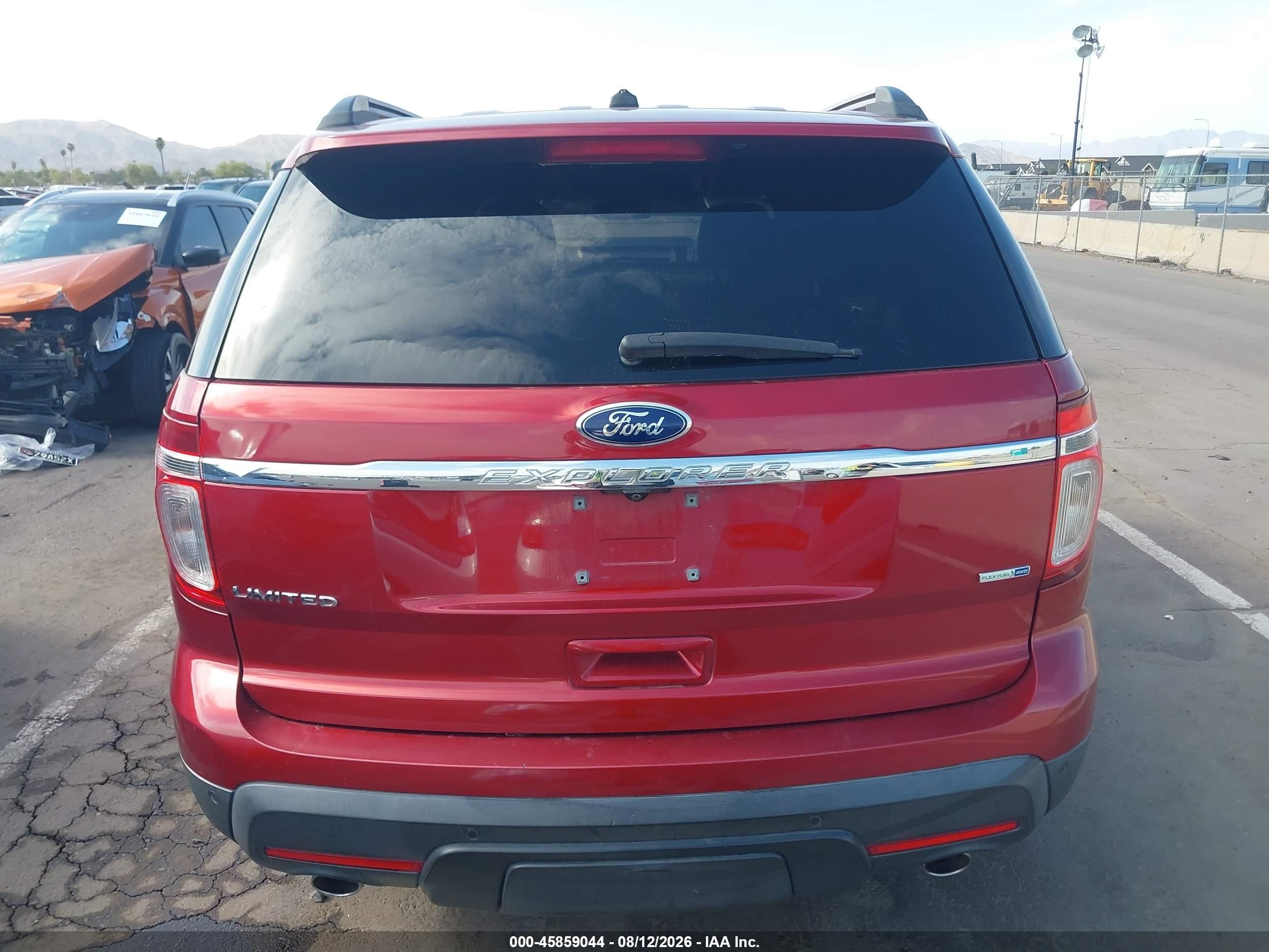 2013 Ford Explorer Limited Темно-бордовый vin: 1FM5K8F8XDGC80045