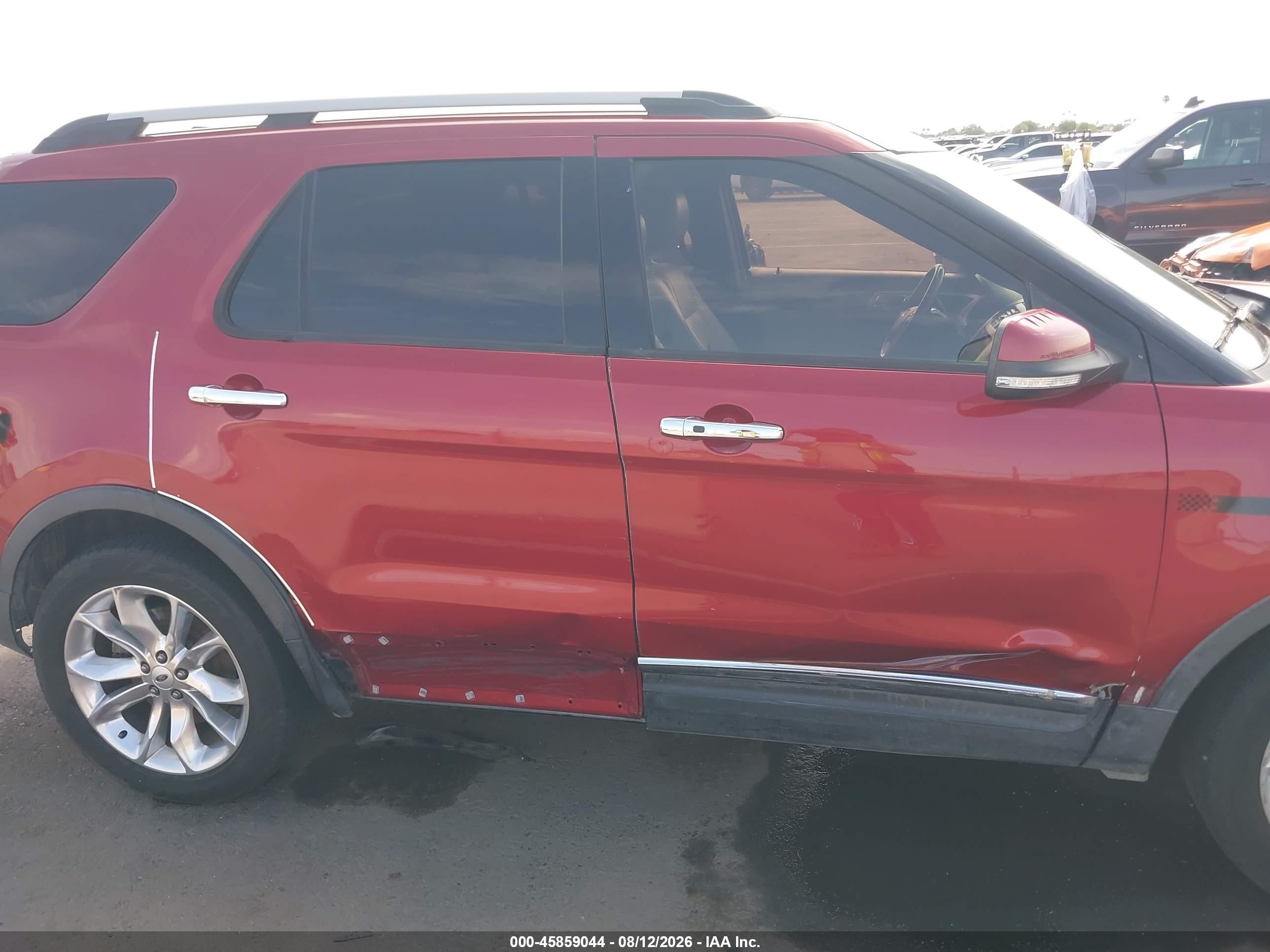 2013 Ford Explorer Limited Темно-бордовый vin: 1FM5K8F8XDGC80045
