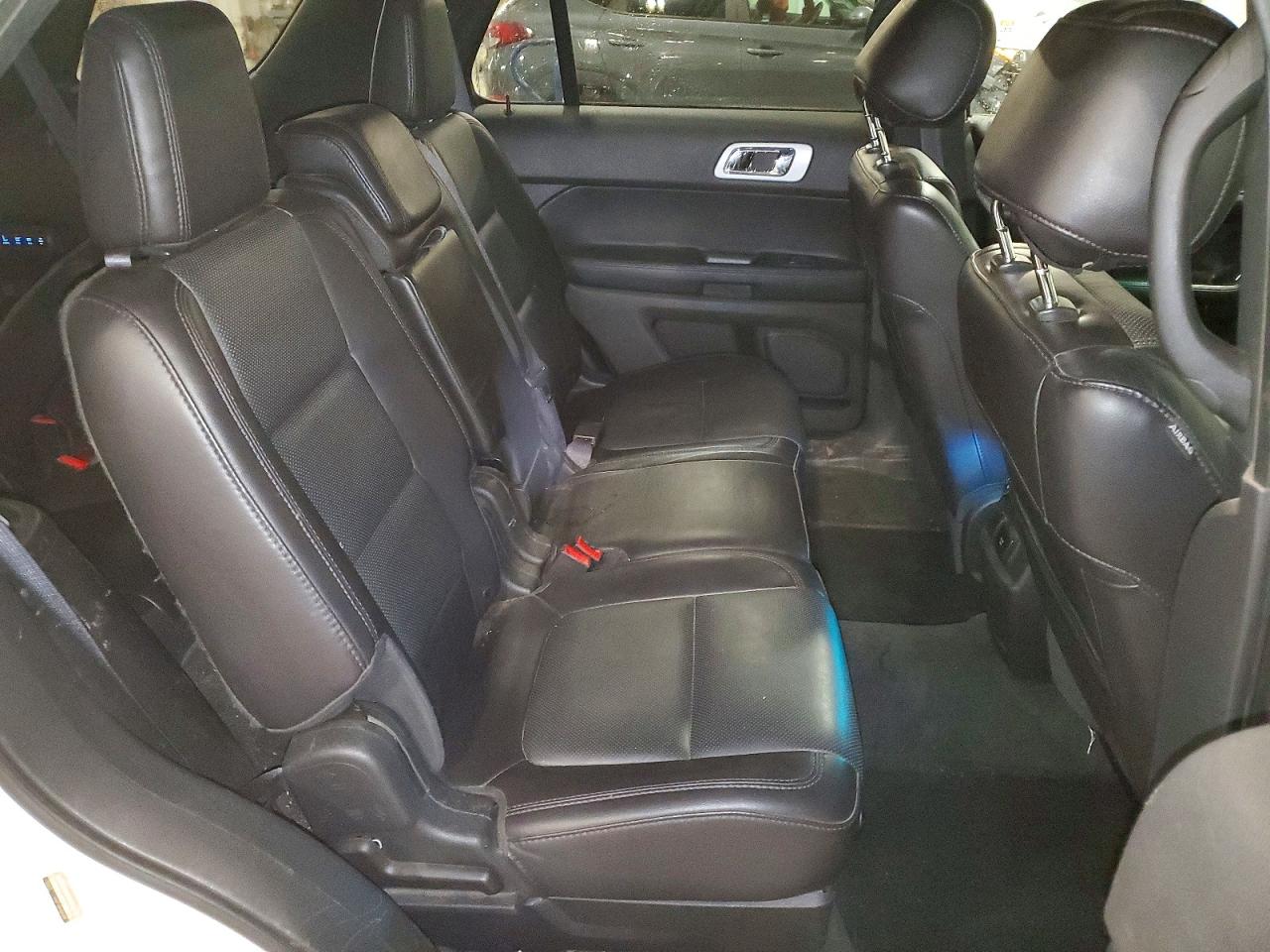 2014 Ford Explorer Limited White vin: 1FM5K8F8XEGA24103