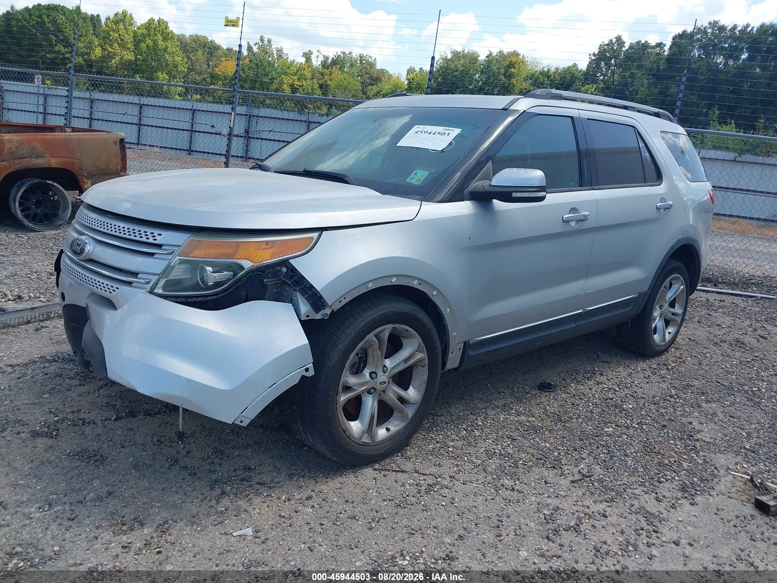 2014 Ford Explorer Limited Серебряный vin: 1FM5K8F8XEGA28345