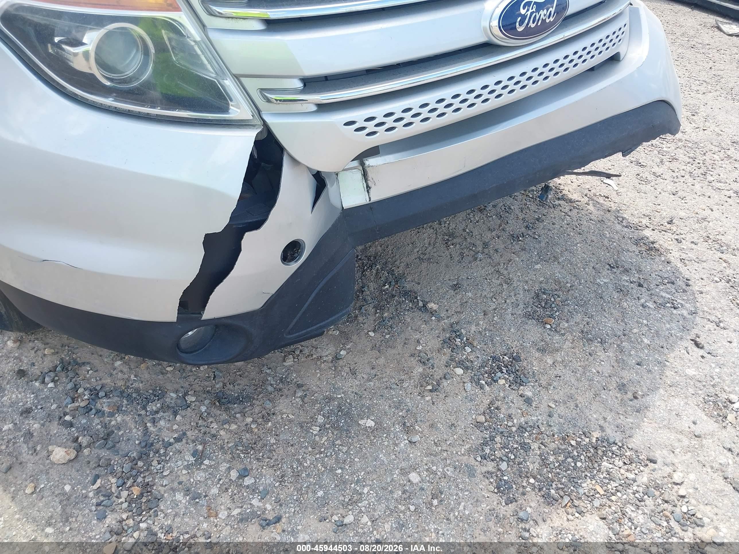 2014 Ford Explorer Limited Серебряный vin: 1FM5K8F8XEGA28345