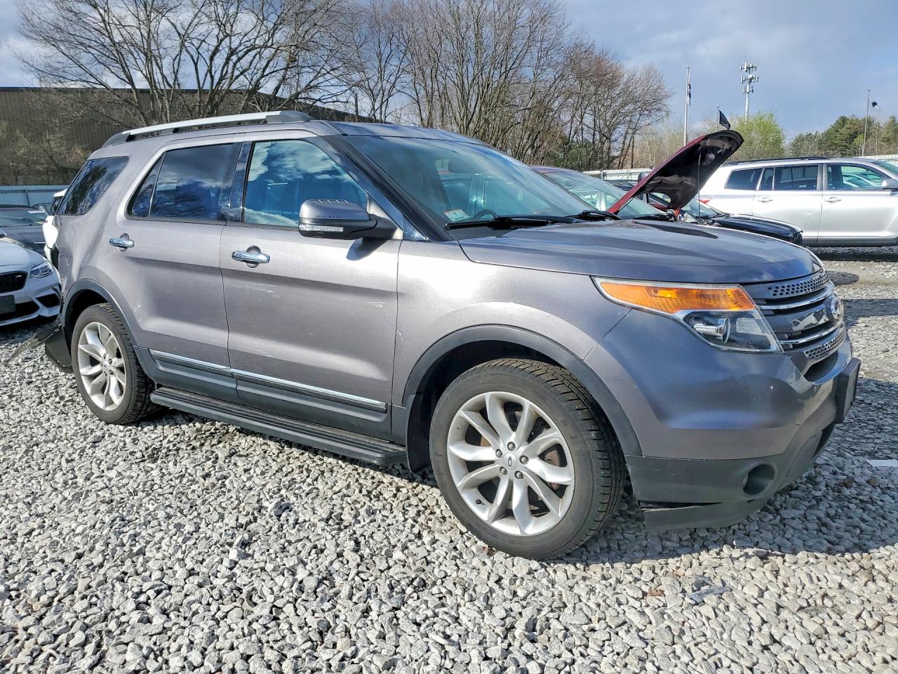 2014 Ford Explorer Limited Gray vin: 1FM5K8F8XEGA66769