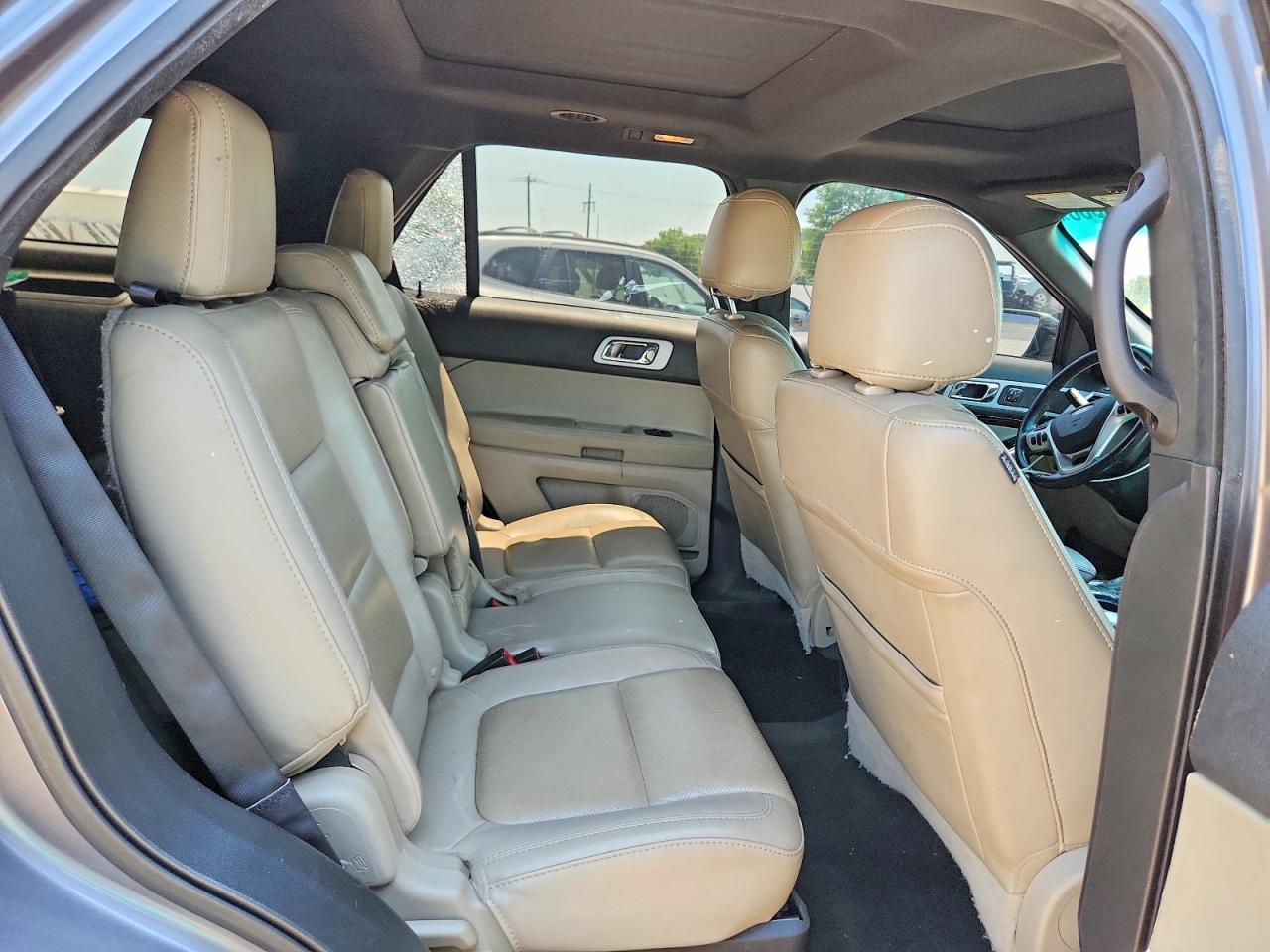 2014 Ford Explorer Limited Gray vin: 1FM5K8F8XEGA97780