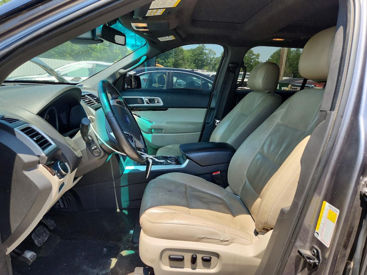 2014 Ford Explorer Limited Gray vin: 1FM5K8F8XEGA97780