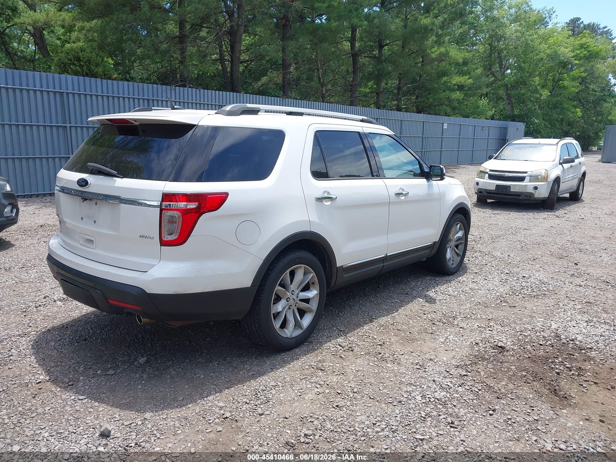 2014 Ford Explorer Limited Белый vin: 1FM5K8F8XEGC43983